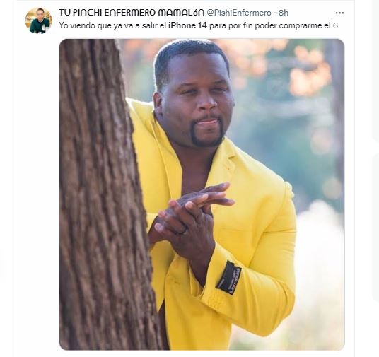 Usuarios en redes sociales reaccionaron al anuncio de la fecha de presentación del nuevo teléfono de Apple (Fotos: Captura de pantalla Twitter)