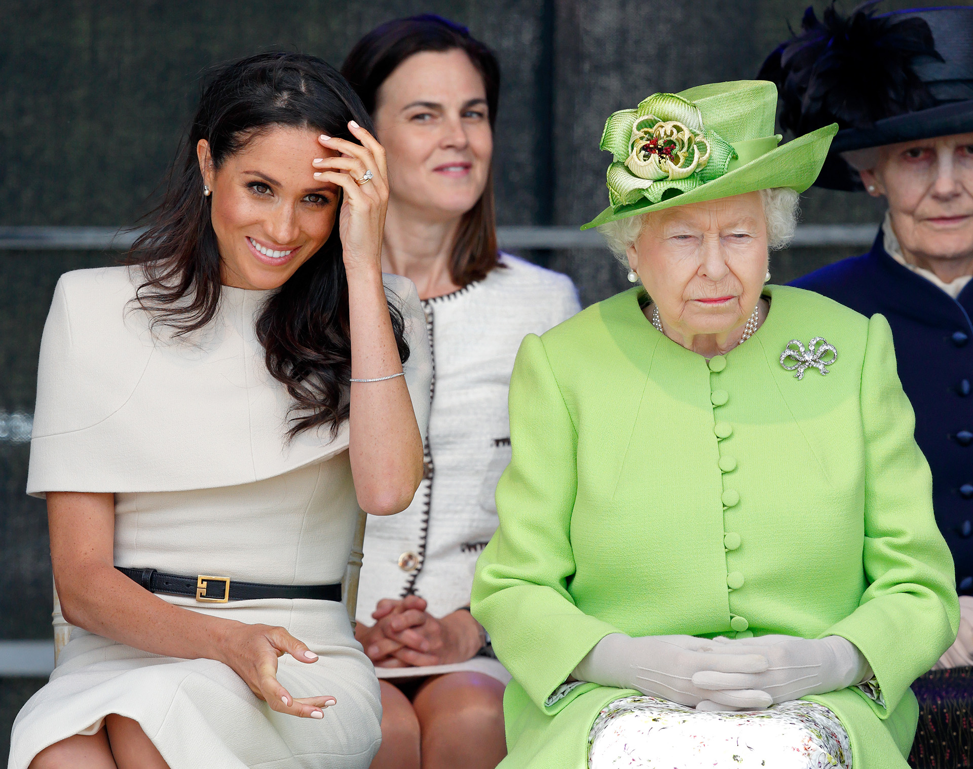 Meghan Markley y el príncipe Harry planean regresar a Reino Unido para que Isabel II conozca en persona a su bisnieta, Lilibet Diana (Getty Images)