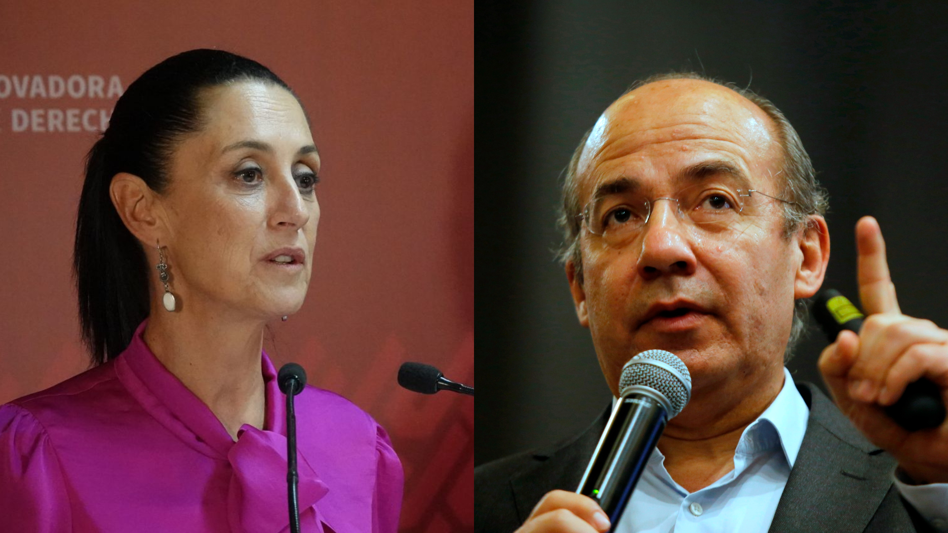 Claudia Sheinbaum envió mensaje a Felipe Calderón tras inauguración de refinería Dos Bocas