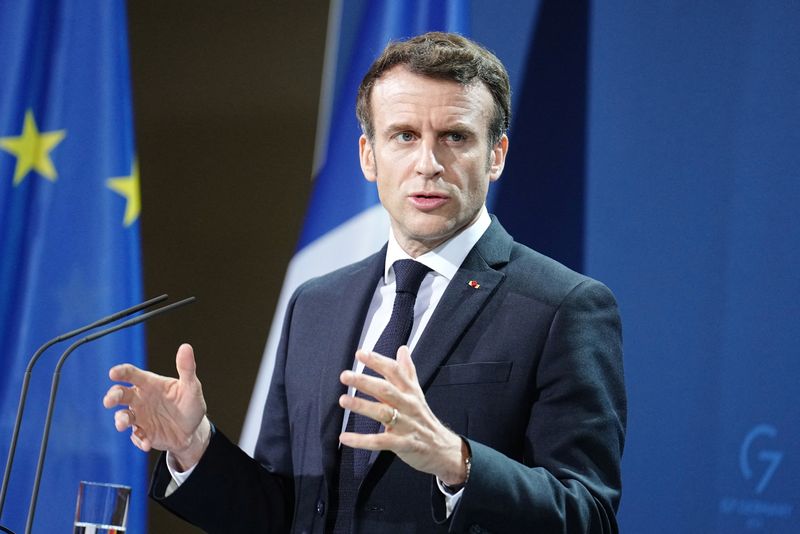 Emmanuel Macron, presidente de Francia. Kay Nietfeld/Pool vía REUTERS