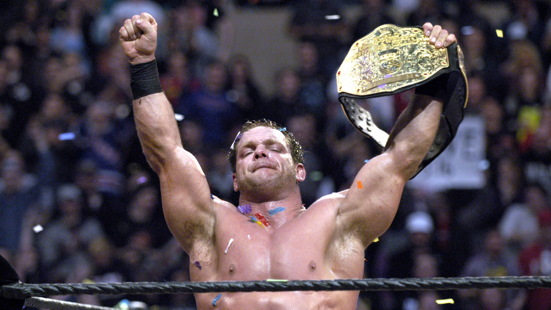 Chris Benoit era una de las máximas figuras de la WWE, la compañía de lucha libre más famosa de Norteamérica (Getty Images)