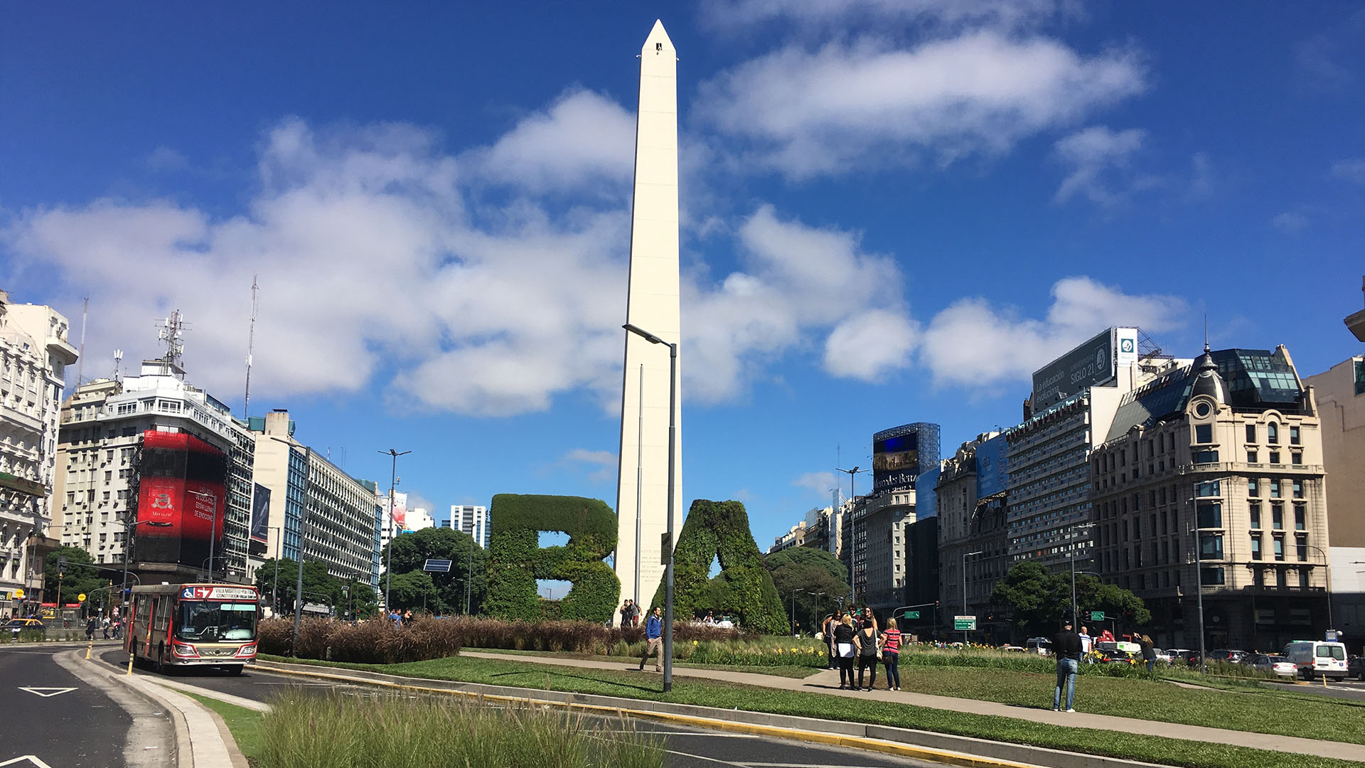 El obelisco, la imagen icónica de la Ciudad de Buenos Aires (Turismo CABA)