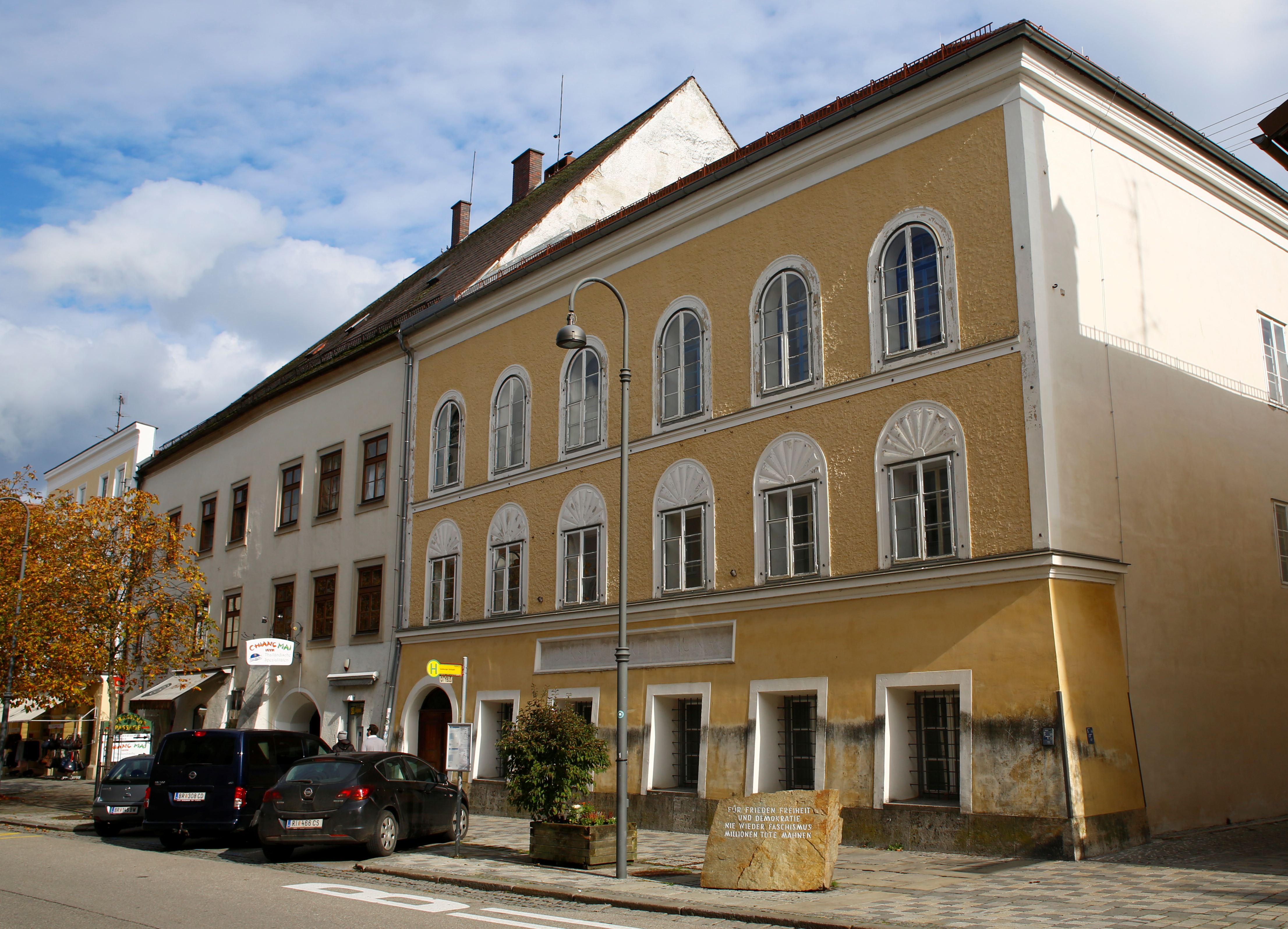 La casa donde nació Adolf Hitler en Austria (REUTERS/Leonhard Foeger)