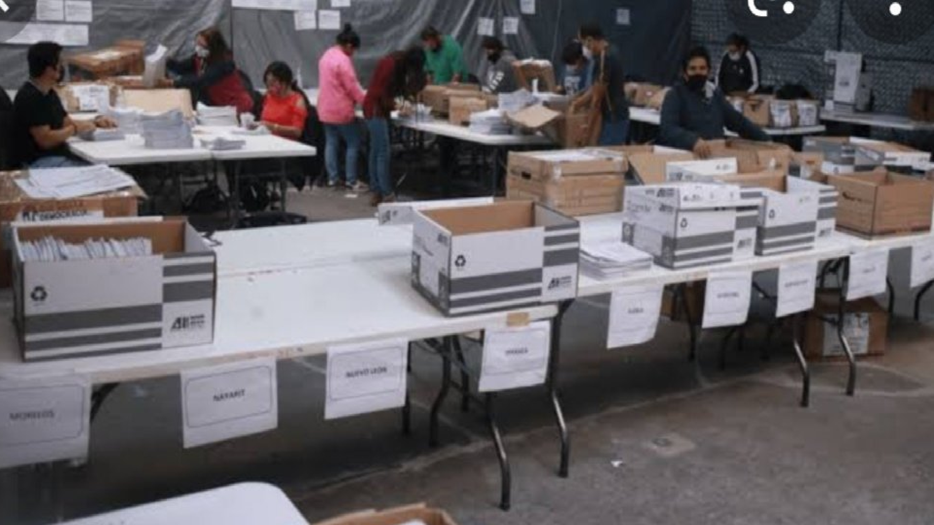 Aún faltaban revisar y capturar más de 7 millones de firmas (Foto: Twitter/CiroMurayamaINE)