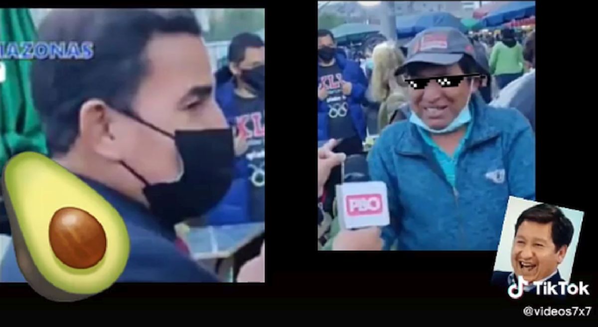 Vendedor ambulante, lo más visto en TikTok con la respuesta épica que dejó sin palabras a reportero