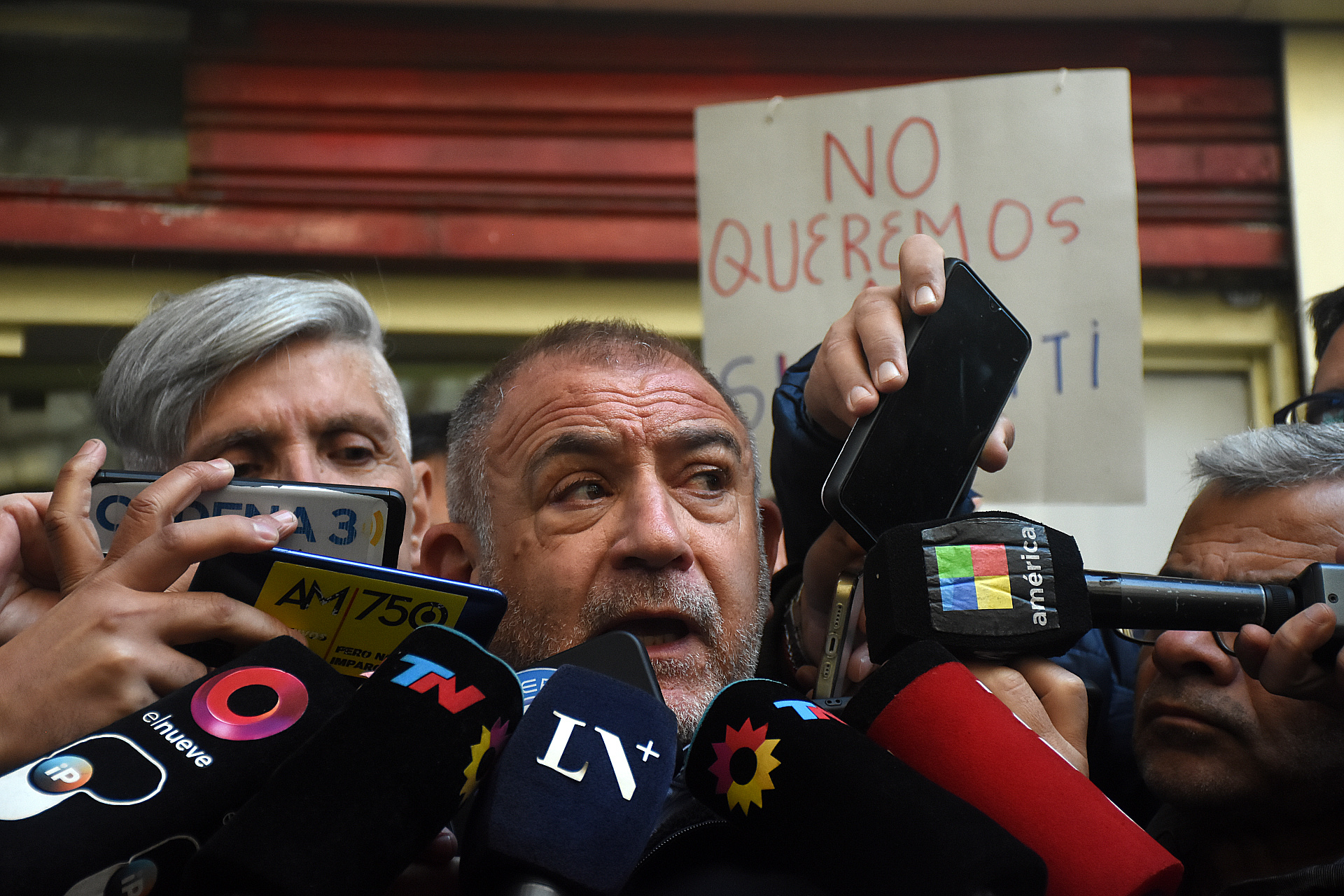 Luis Juez, luego de manejar desde Córdoba a Buenos Aires para impedir la incorporación de Juan Schiaretti a Juntos por el Cambio (Nicolás Stulberg)