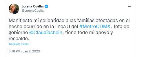 Gobernadora de Tlaxcala, (Twitter)