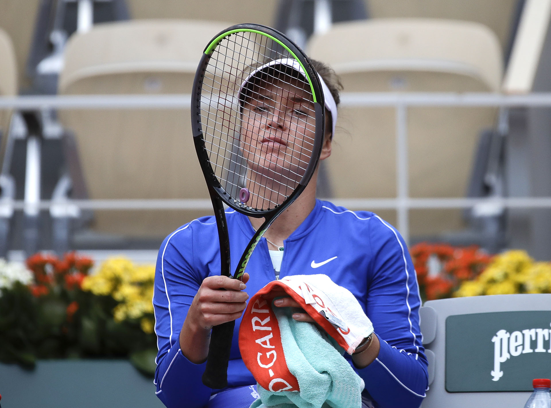 La ucraniana Svitolina es la número 5 del ranking mundial de la WTA (AP Photo/Alessandra Tarantino)