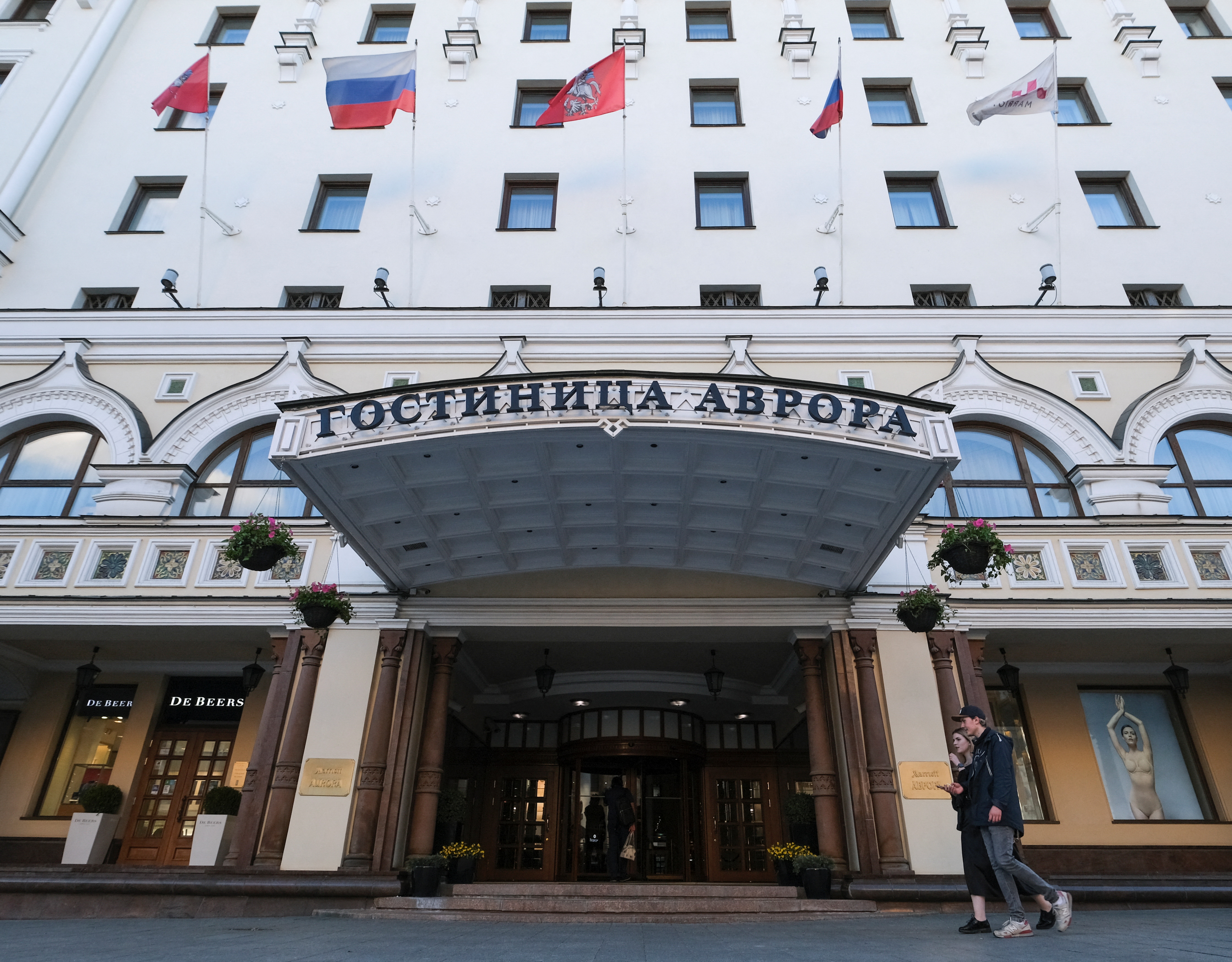 El hotel Marriott Royal Aurora en Moscú, Rusia el 3 de junio de 2022.  REUTERS/Shamil Zhumatov
