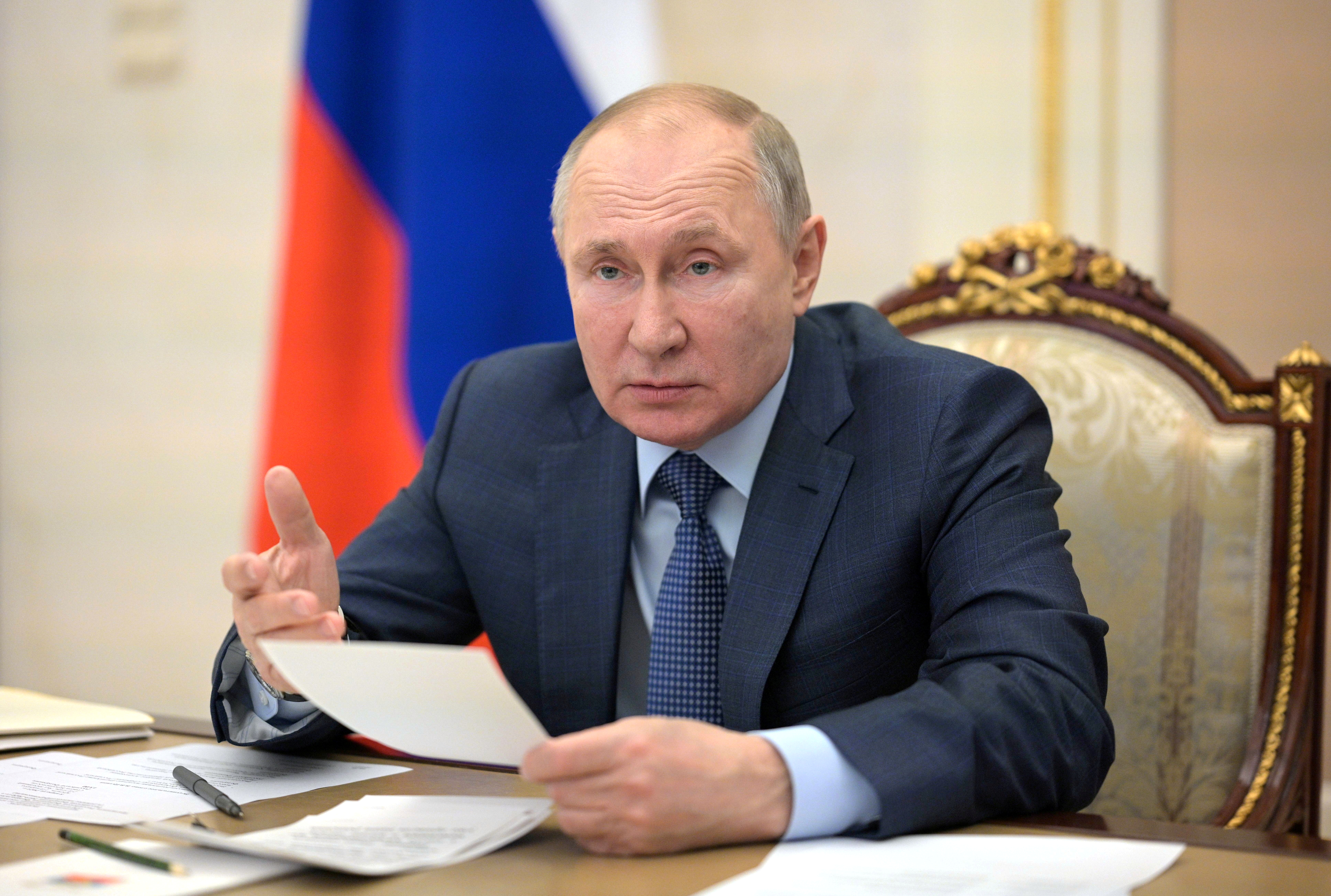 Vladimir Putin, presidente de Rusia (Sputnik/Alexei Druzhinin/Kremlin via REUTERS)