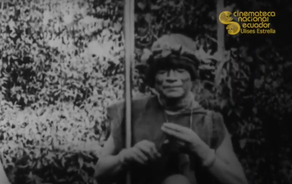 Fotograma del documental etnográfico producido por Crespi. (Cinemateca Nacional del Ecuador)