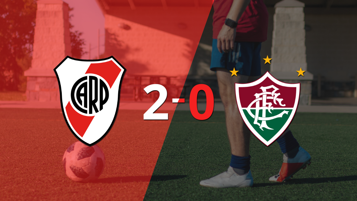 Derrota de Fluminense por 2-0 en su visita a River Plate