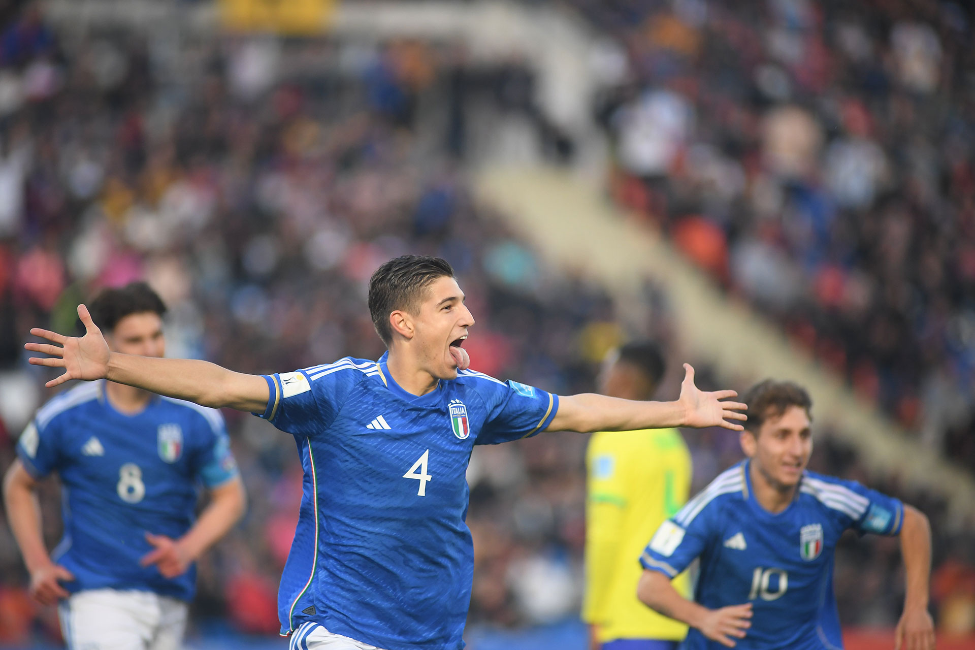 Italia se impuso 3-2 ante Brasil en el partido más atractivo de la segunda jornada del Mundial Sub 20