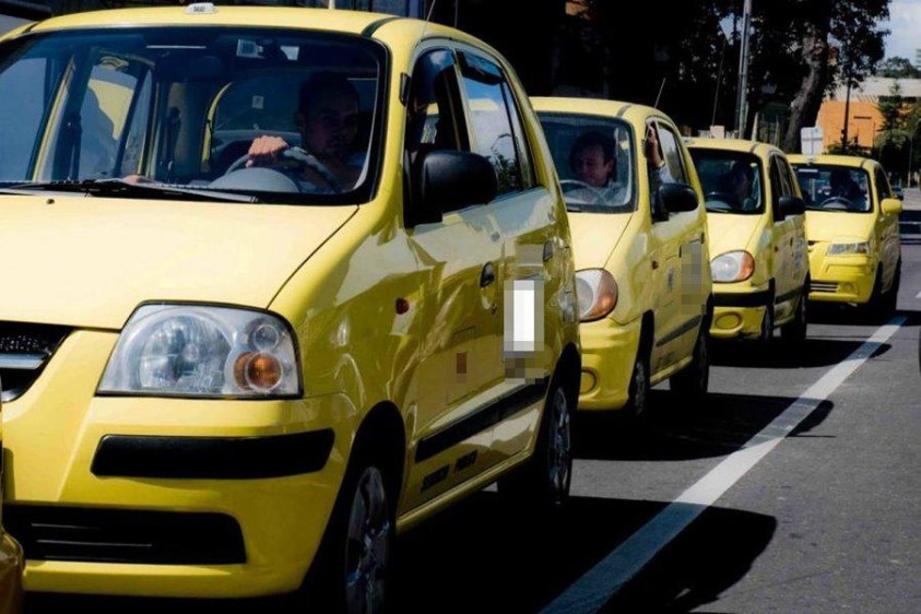 Stock image.  As of December 2021, the rates in Medellín taxis increased.  Photo: Colprensa