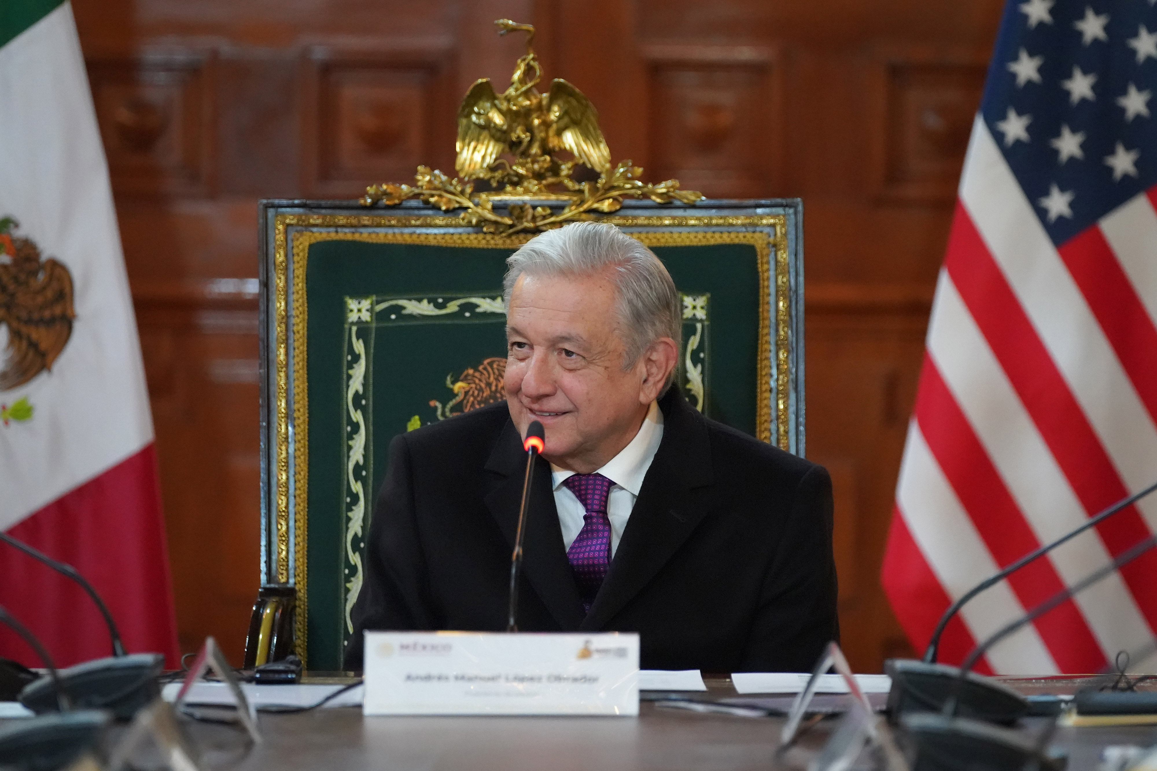 Adán Augusto López afirmó que la salud de AMLO está en buenas condiciones (Foto: Presidencia)