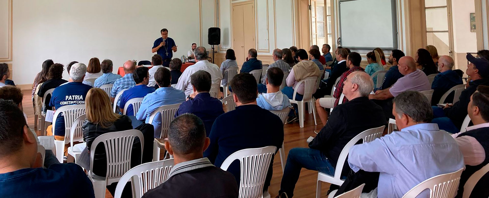 “La vida es tiempo de encuentro” fue el lema de este retiro espiritual para dirigentes, convocado por la Pastoral Social de la diócesis de Mar del Plata