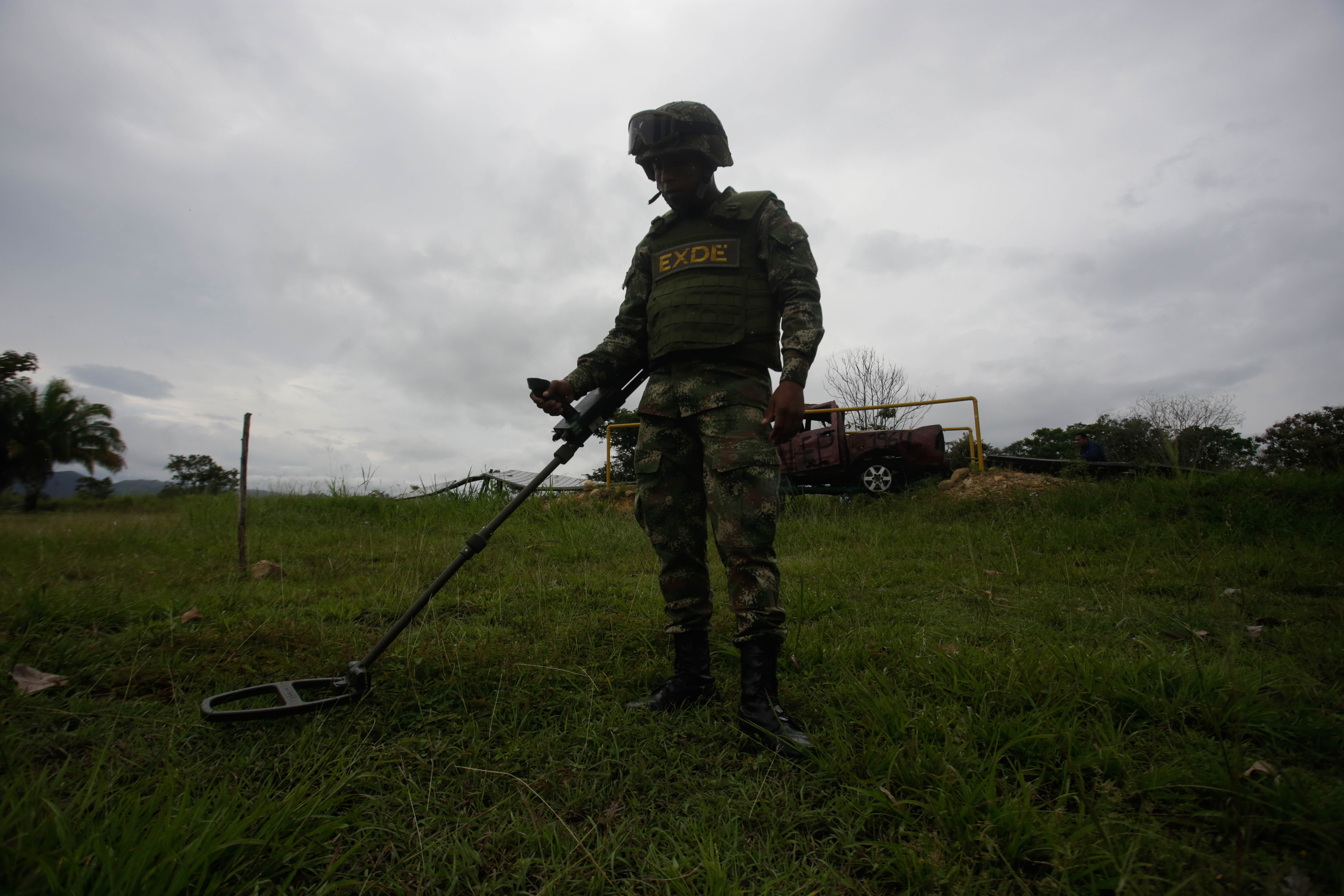 285 municipios están libres de sospecha de contaminación por minas antipersona