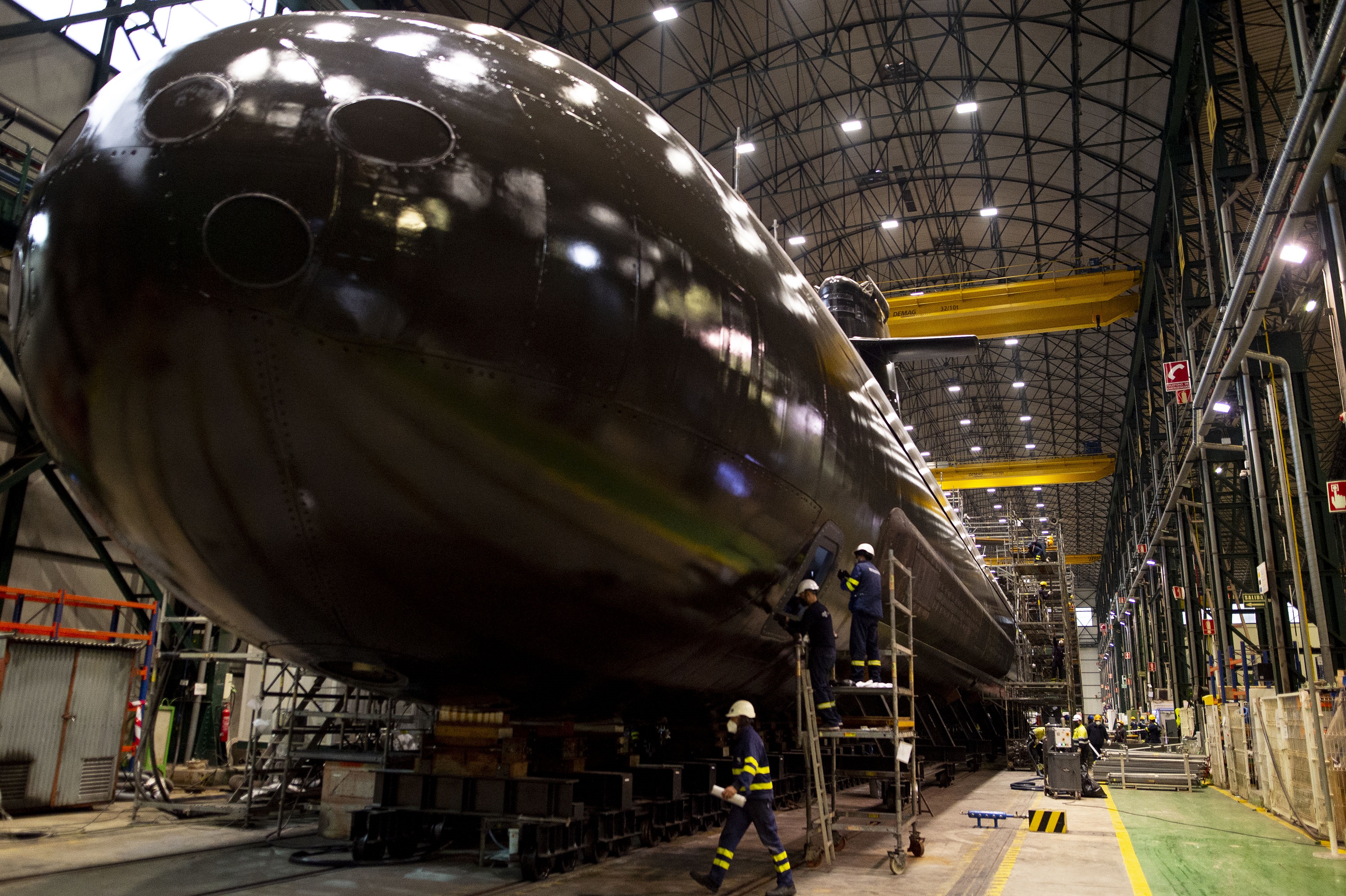 Letizia.- Los Reyes presidirán el próximo jueves la ceremonia de puesta a  flote del submarino S-81 en Cartagena - Infobae