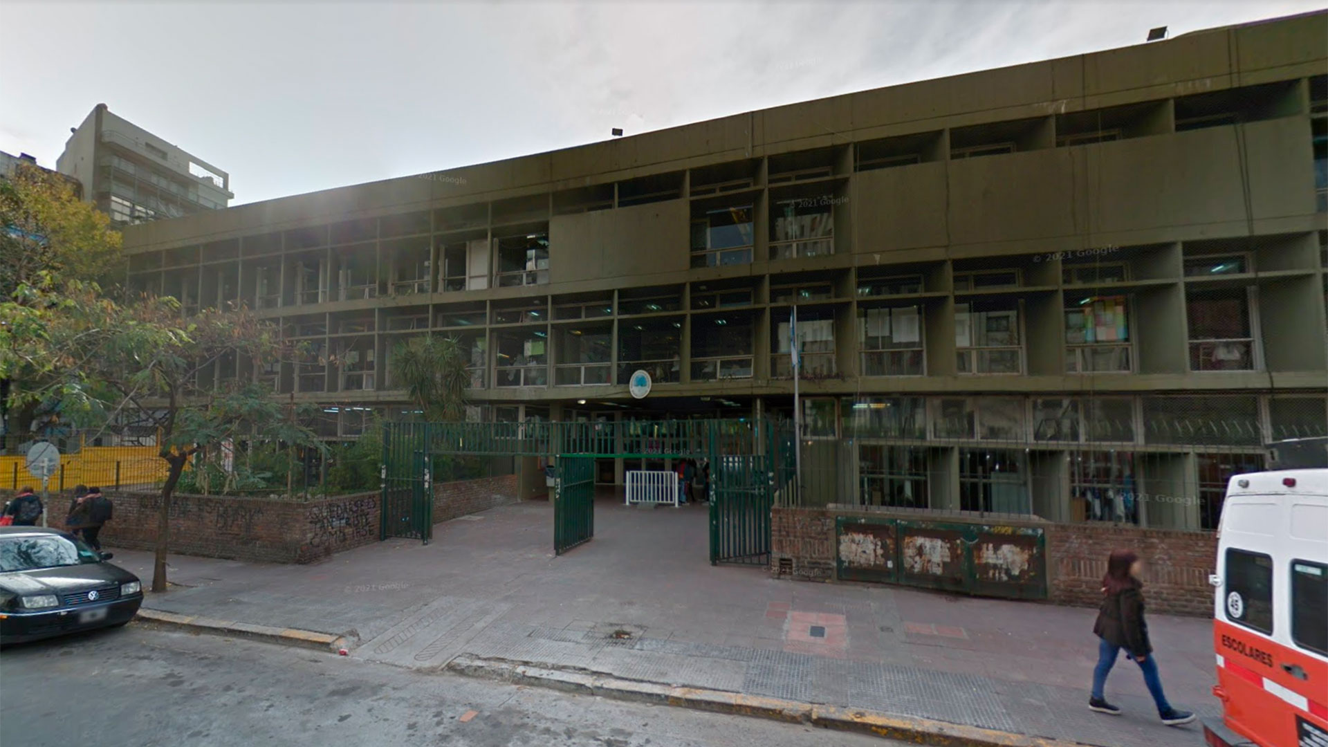 El colegio "Lengüitas", a donde asistía Benjamín (Google Street View)