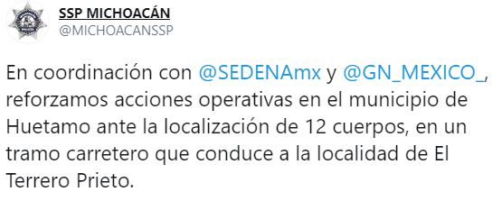 (Foto: MICHOACANSSP)