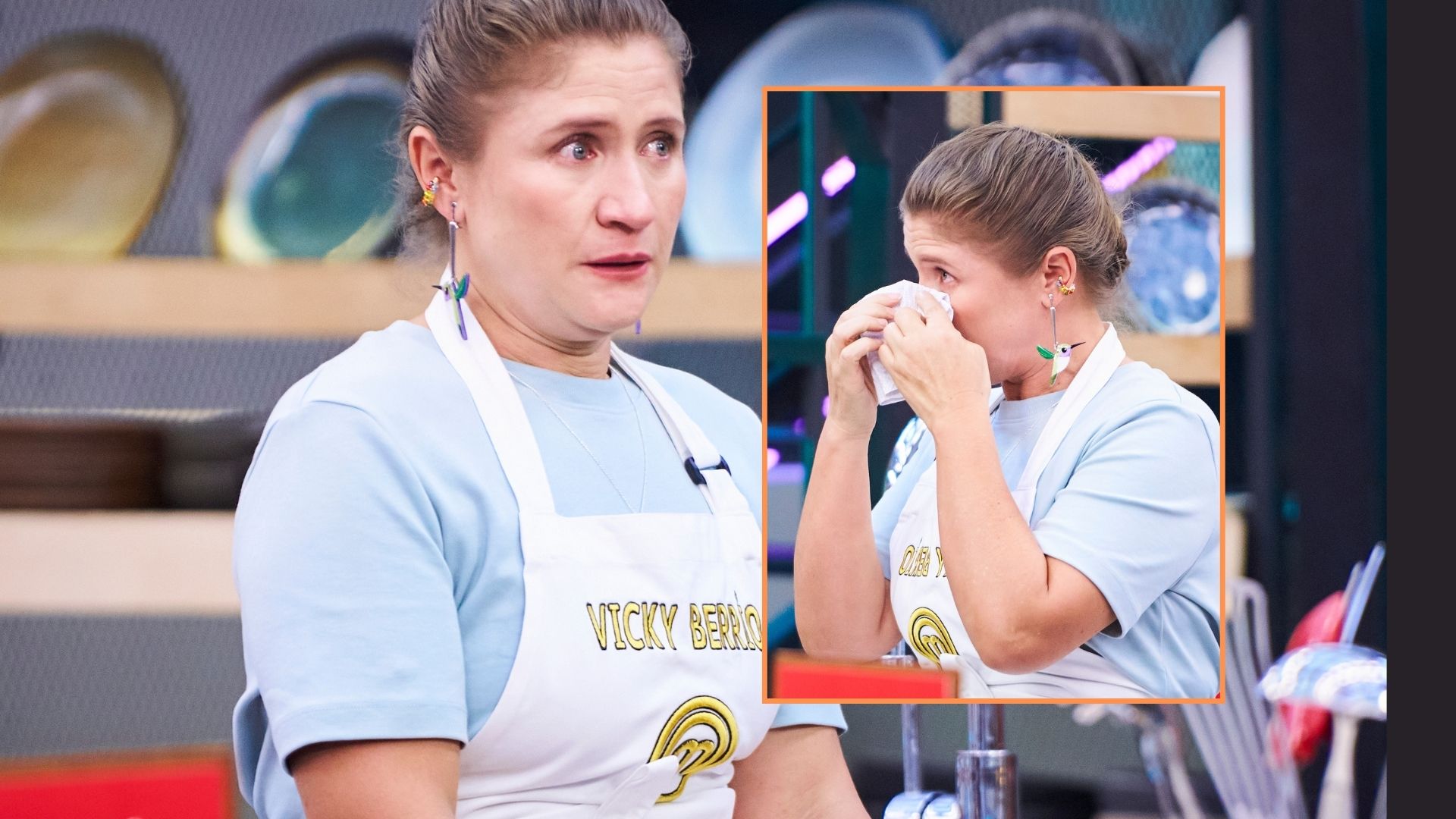 A Vicky Berrio le partieron el corazón en 'Masterchef Celebrity': Jorge  Rausch la trató de “infantil” - Infobae