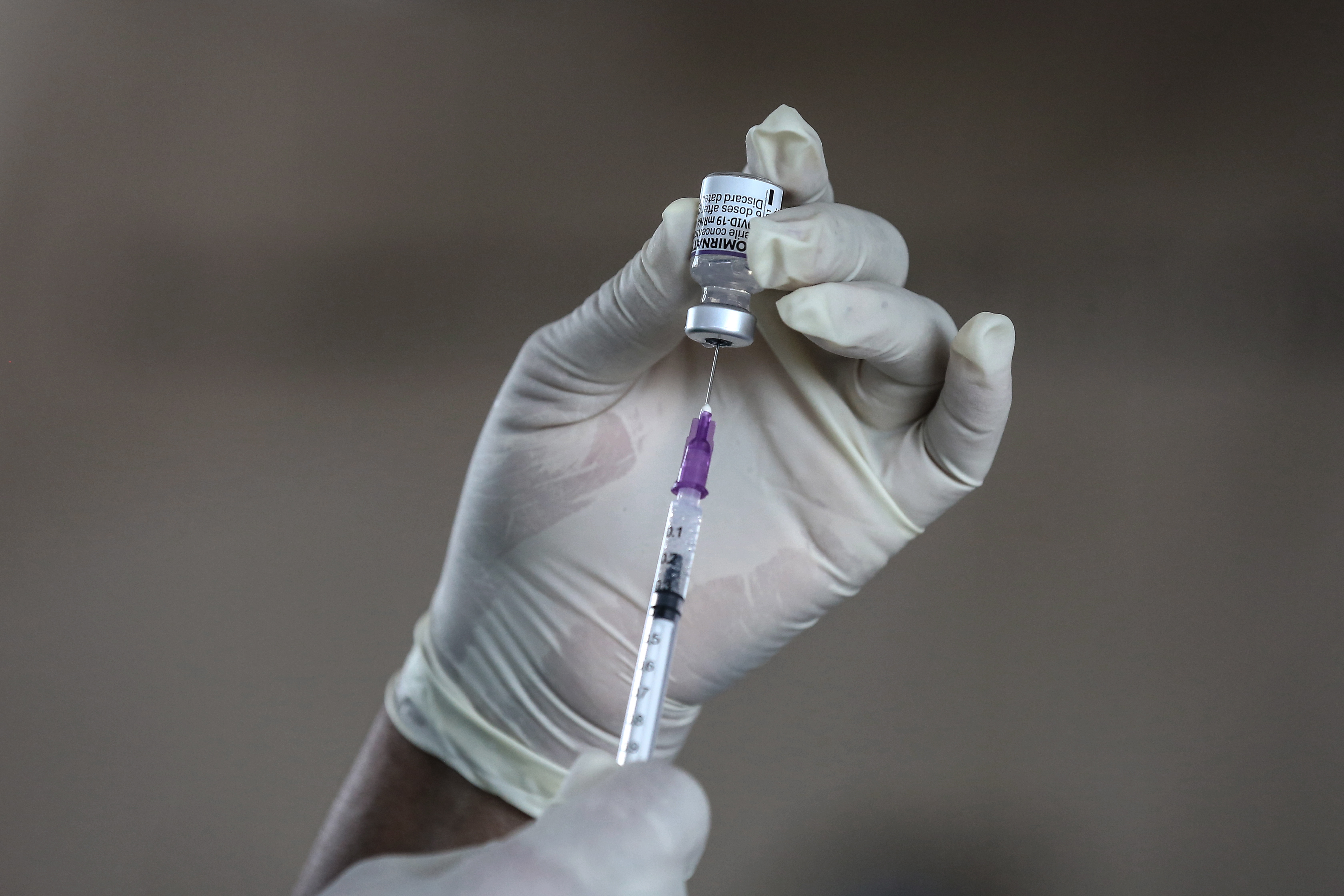 The Pfizer-BioNTech vaccine, in a file photograph.  EFE/Chamila Karunarathne