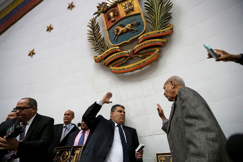 Luis Parra, acusado de corrupción y de mantener vínculos con la dictadura de Maduro, fue sancionado por EEUU (REUTERS/Manaure Quintero)
