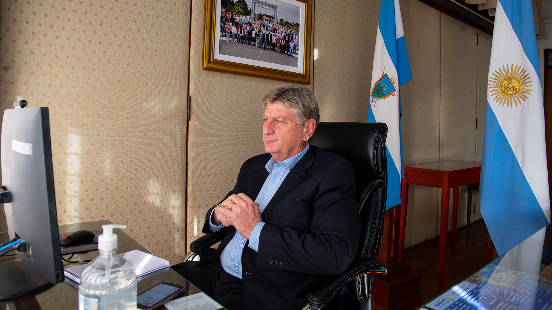 Sergio Ziliotto, gobernador de La Pampa