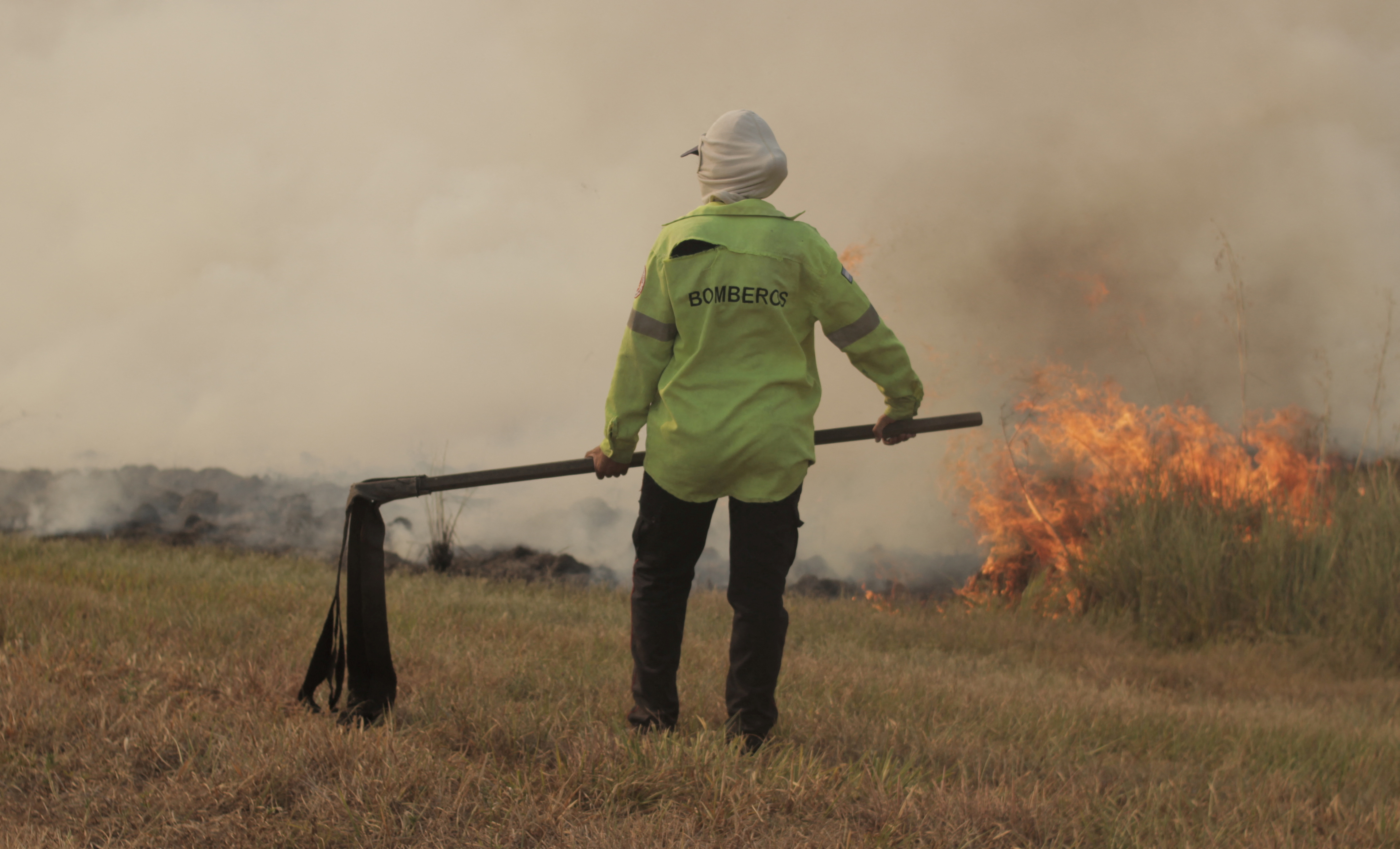 La Ley de Humedales se debate en medio de los incendios que vienen sucediendo en varias partes de la Argentina
REUTERS/Sebastian Toba NO RESALES. NO ARCHIVES