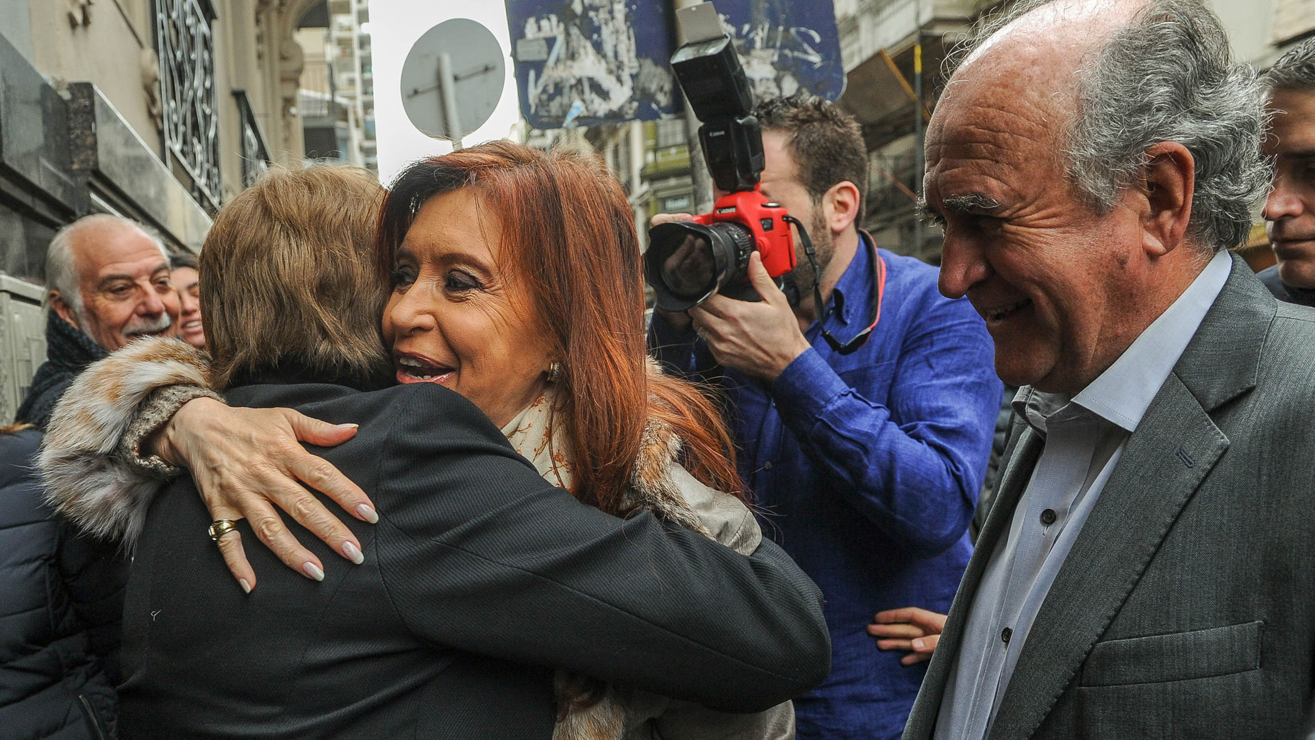 Cristina Kirchner llegando al Instituto Patria (Télam/archivo)
