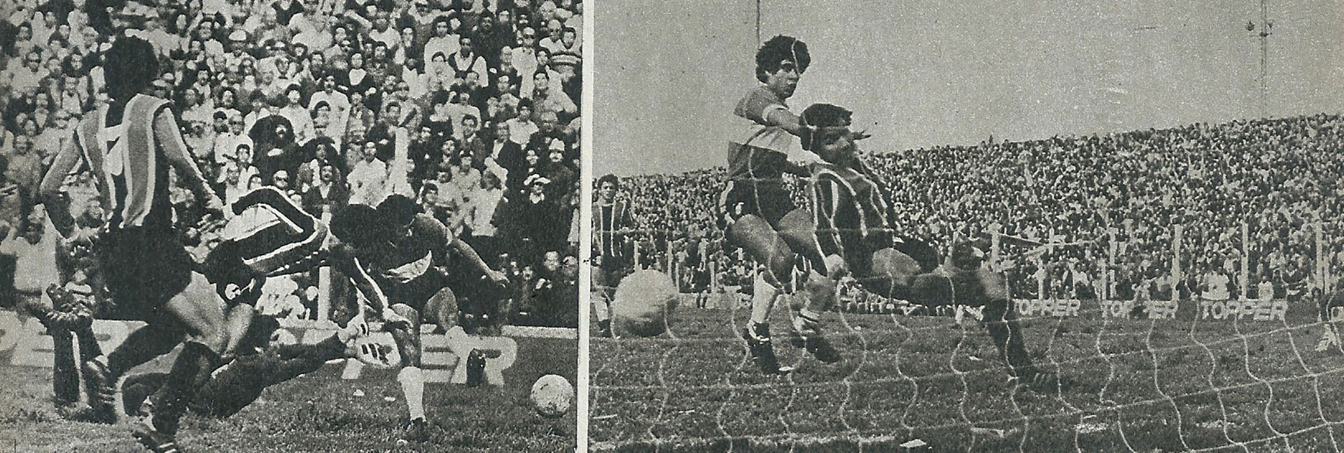 El segundo gol de Platense a Chacarita en 1979 lo hizo Petti y desató la locura de la hinchada calamar.