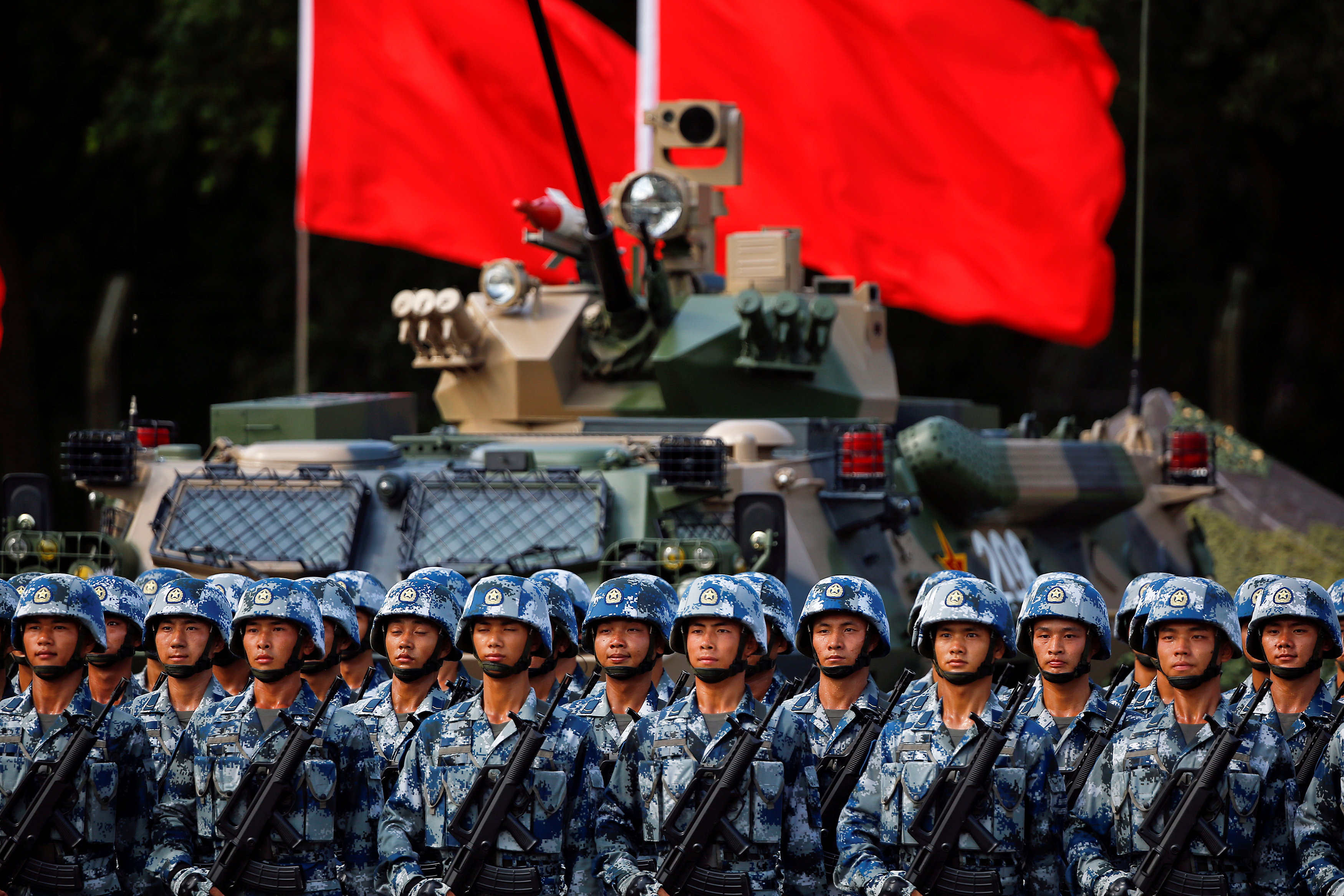 Tropas del Ejército Popular de Liberación (Reuters)