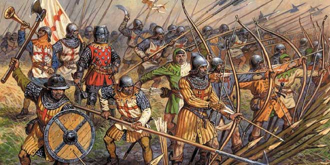 A lo largo de la guerra de los Cien Años, ingleses y franceses habían peleado por las tierras de Normandia y Bretaña, disputadas desde los tiempos de Guillermo el Conquistador