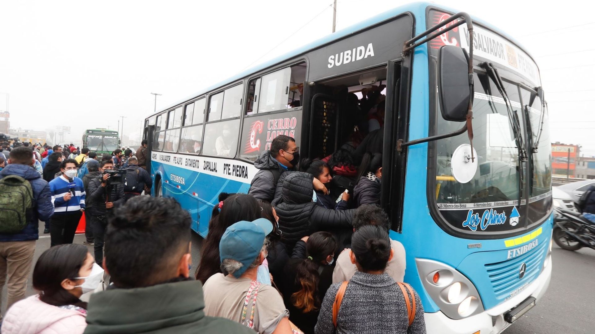 Paro de Transportistas es acatado de manera parcial en Lima. Foto: ANDINA/Renato Pajuelo