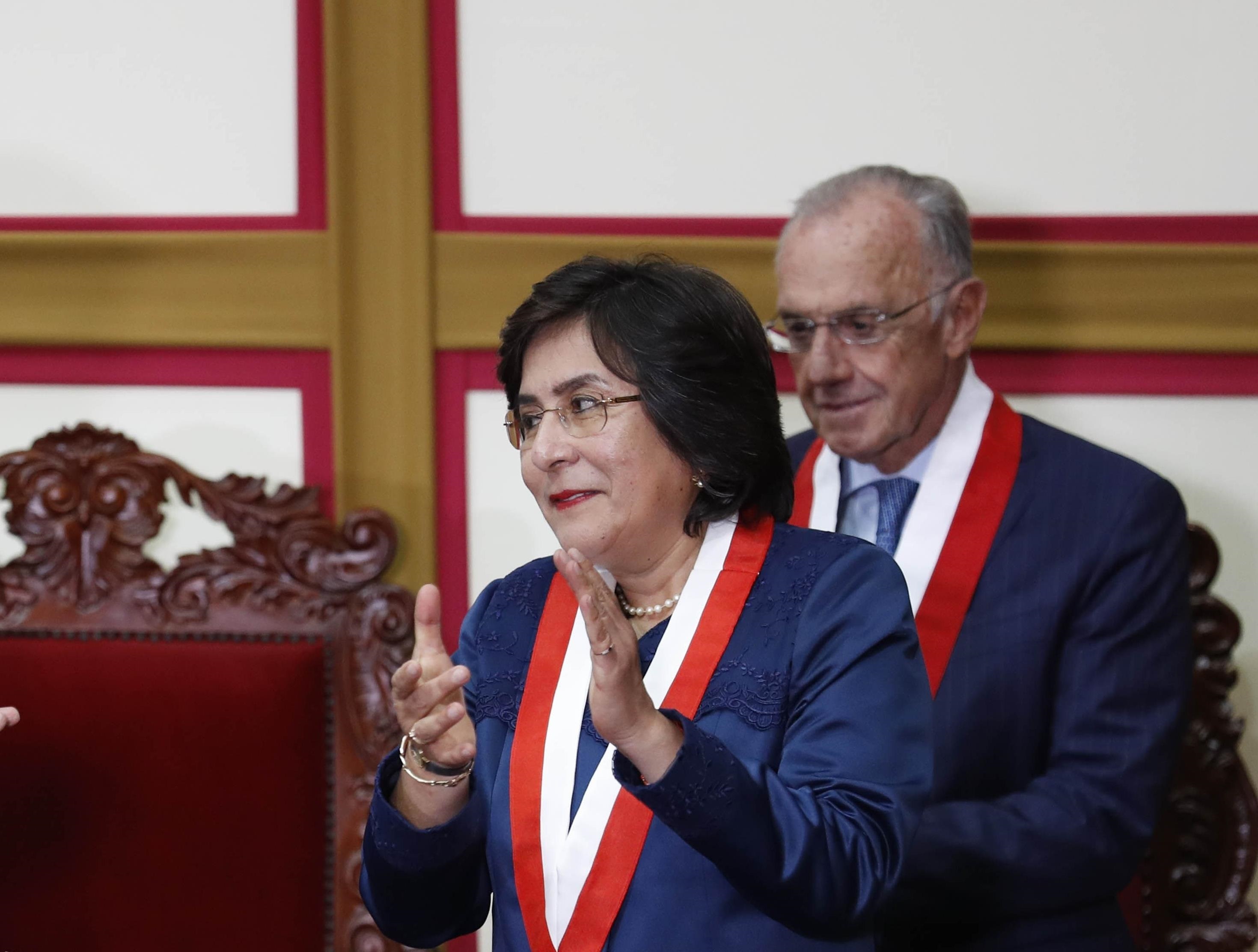 Presidenta Del Tc Perú Afronta Ejercicio Perverso De La Actividad Política Infobae 0858