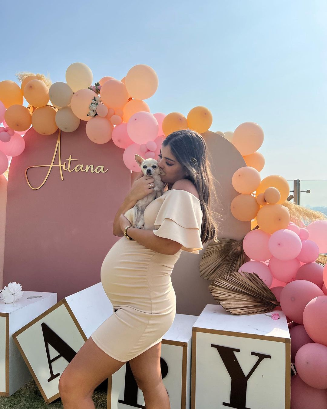 Majo Parodi en su Baby Showe. (Foto: Instagram)