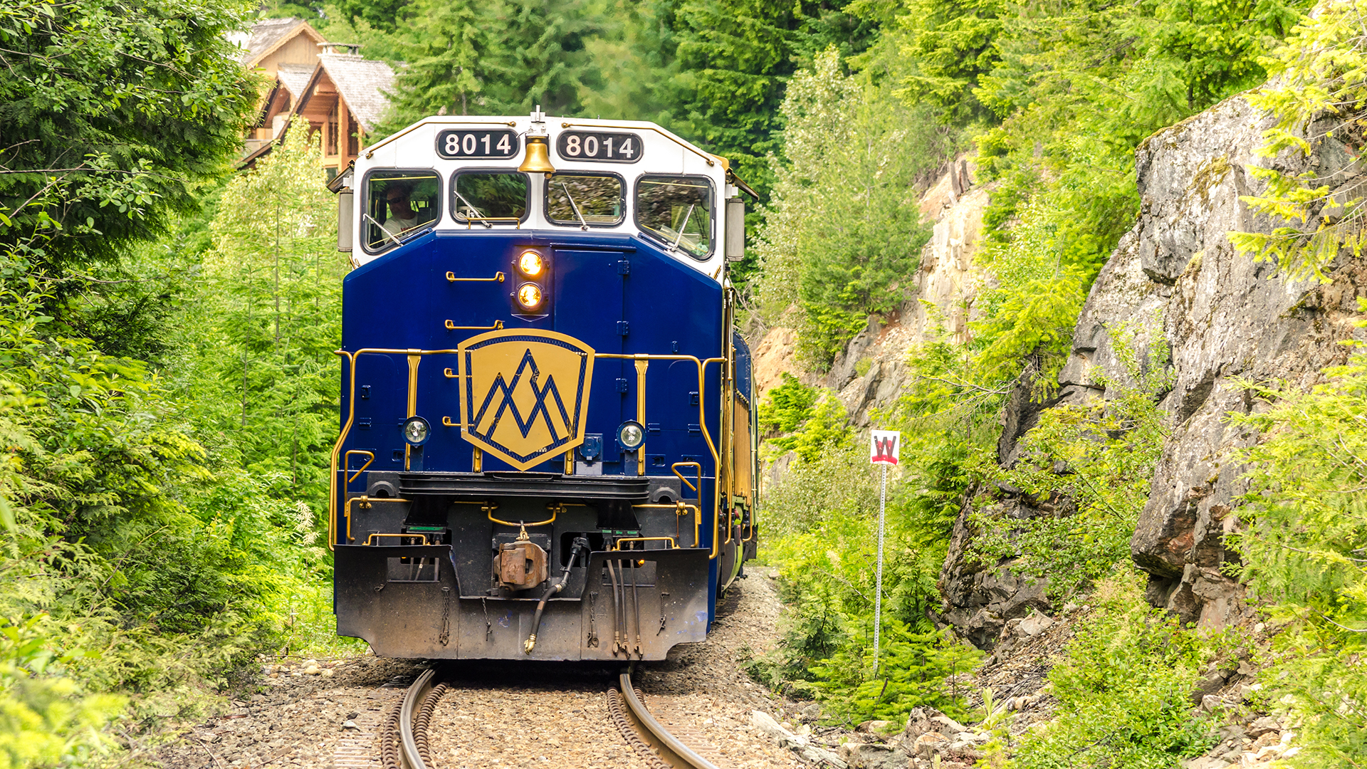 El tren Rocky Mountaineer atraviesa las montañas rocosas de Canadá y se ha esmerado para reducir en 18 toneladas anuales sus emisiones de carbono, también ha aumentado el reciclaje a bordo y ha puesto en marcha iniciativas para proteger la fauna local. Esta línea ferroviaria atraviesa una región salvaje, con ríos bravos alimentados de glaciares y picos de granito vigilando profundos valles, y en la que viven alces, ciervos, águilas y osos