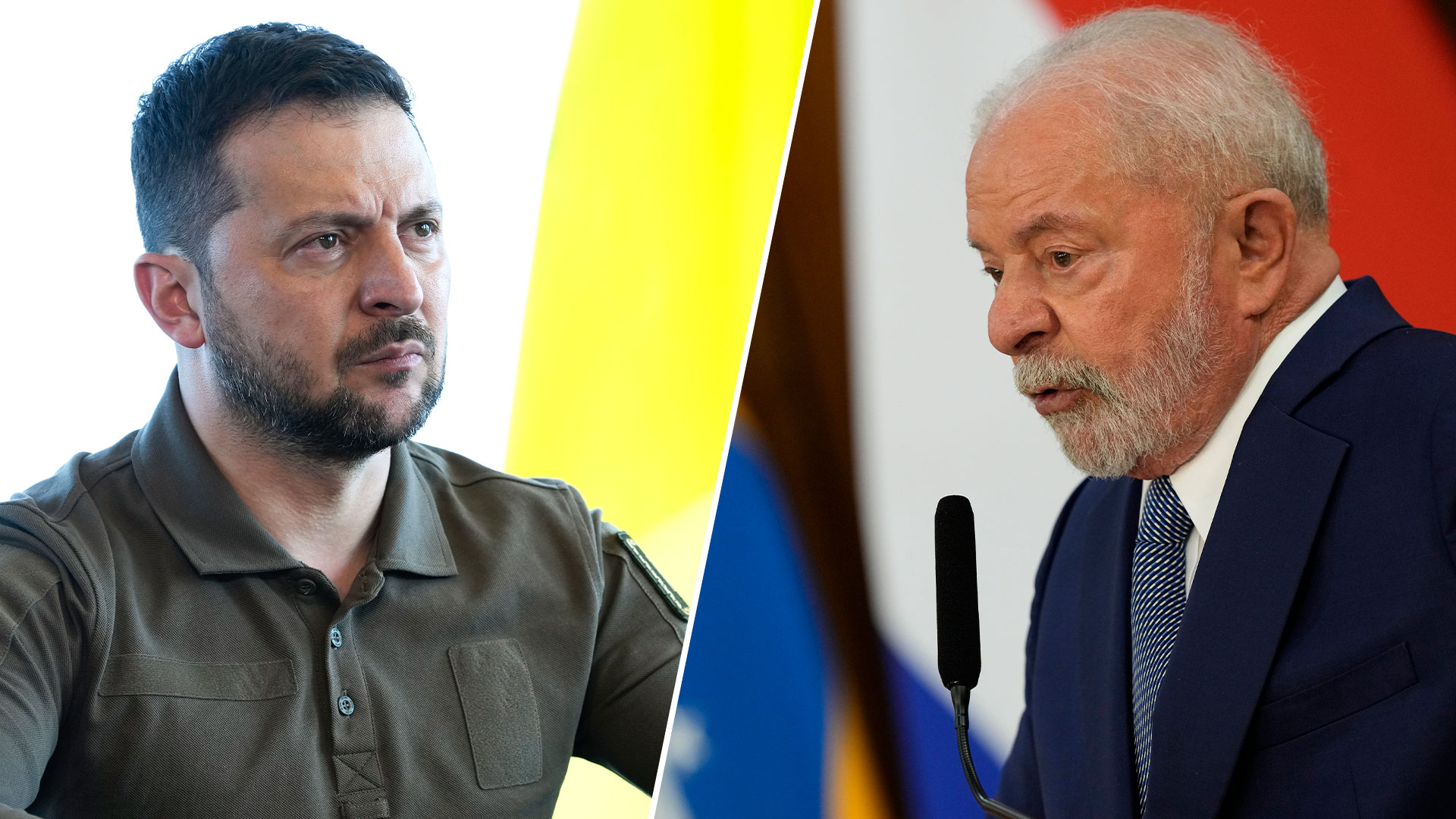 Fuentes oficiales de Brasilia dejaron correr la versión de que Lula no tomó contacto con el presidente de Ucrania por decisión propia.