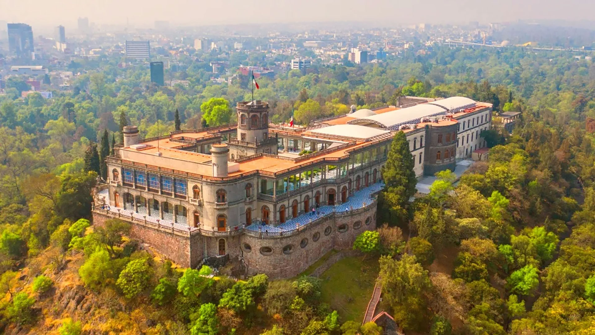 El Castillo de Chapultepec, ubicado en la Ciudad de México, fue inaugurado en 1788. (Archivo/Infobae).