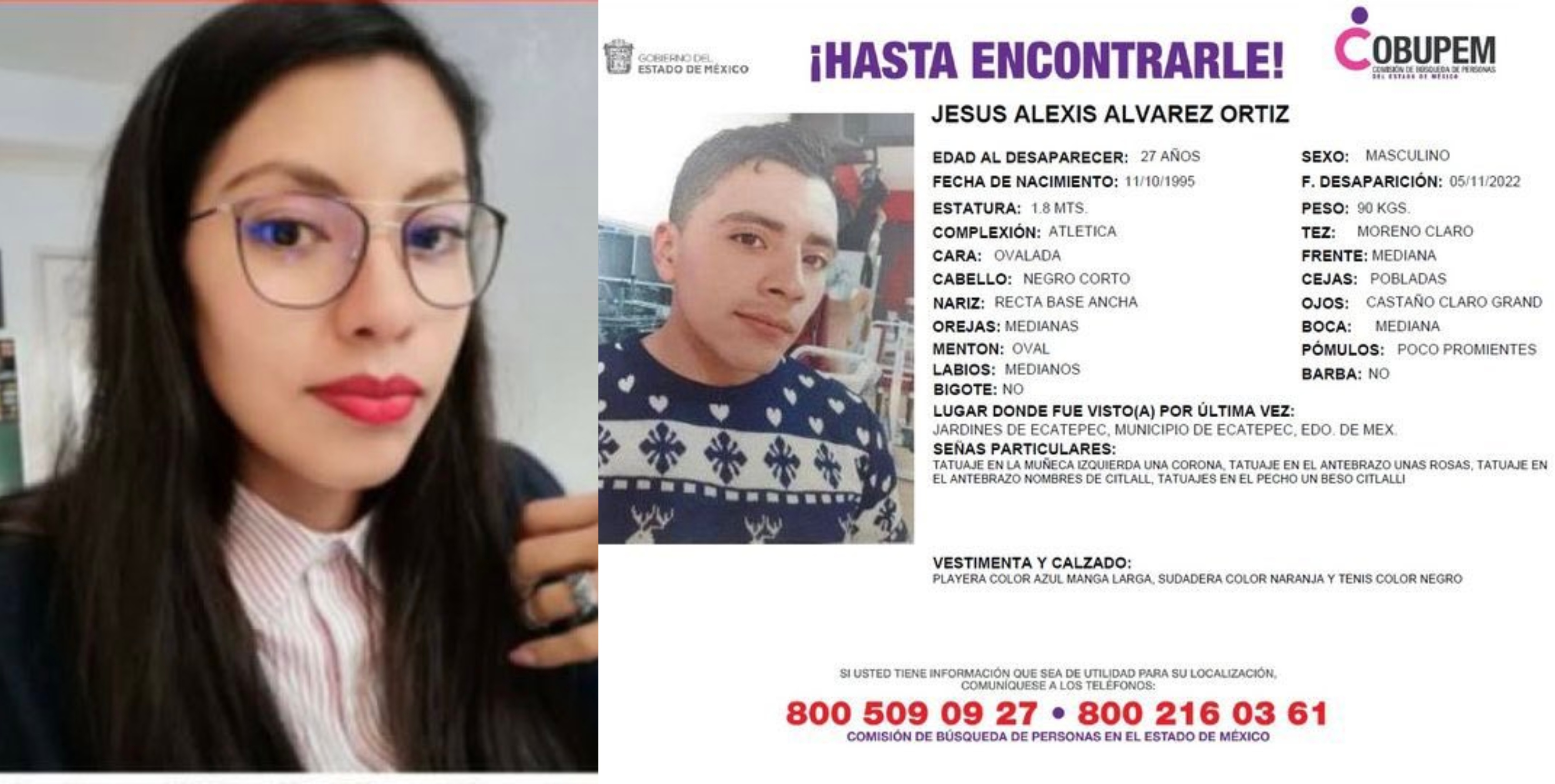 Tras el hallazgo del cuerpo de Mónica Citlalli, su novio se encuentra  desaparecido - Infobae