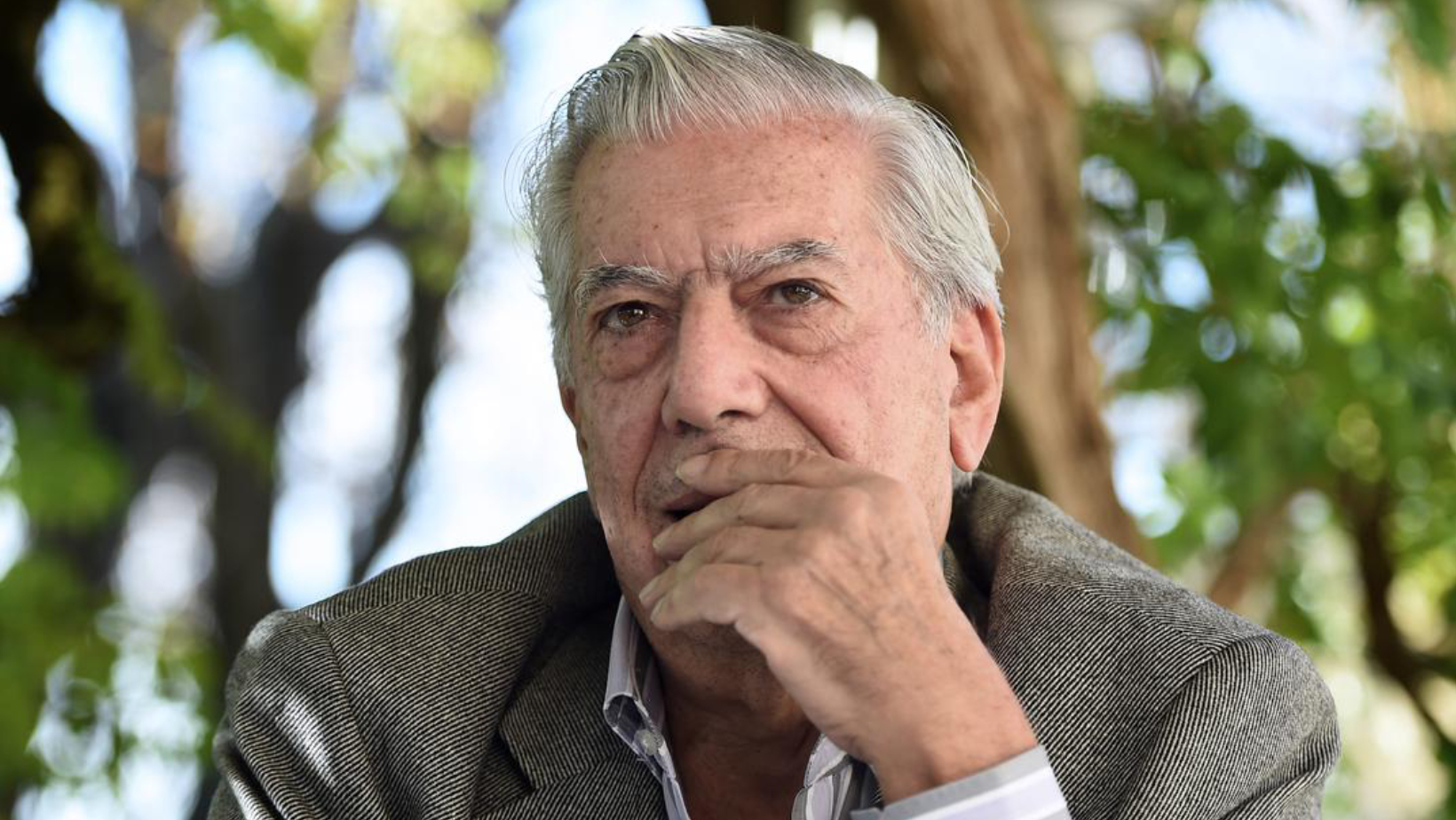 El escritor peruano, Mario Vargas Llosa 