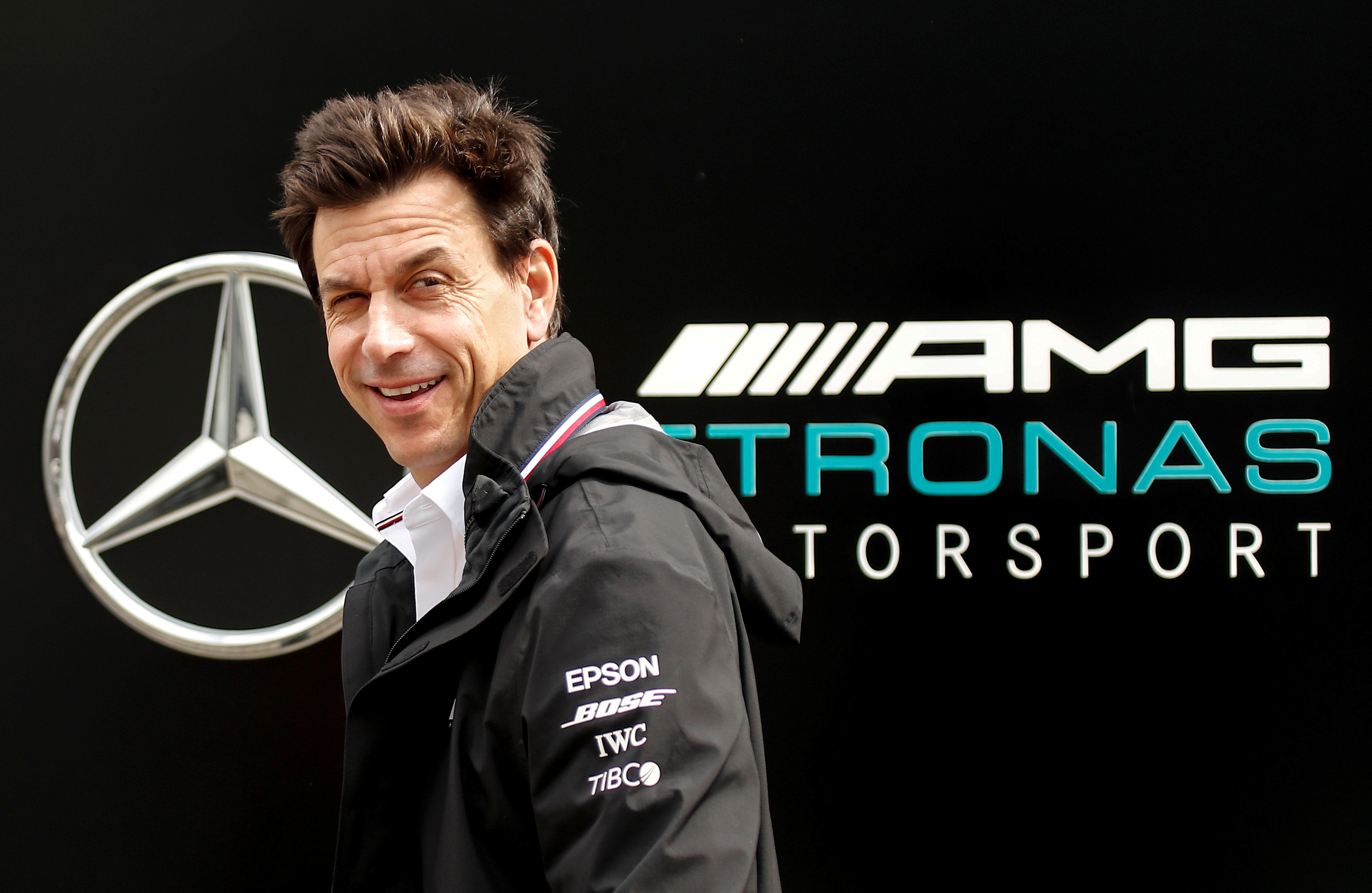 Toto Wolff habló de la chance de reunir en Mercedes a Hamilton y Verstappen (REUTERS/Maxim Shemetov)