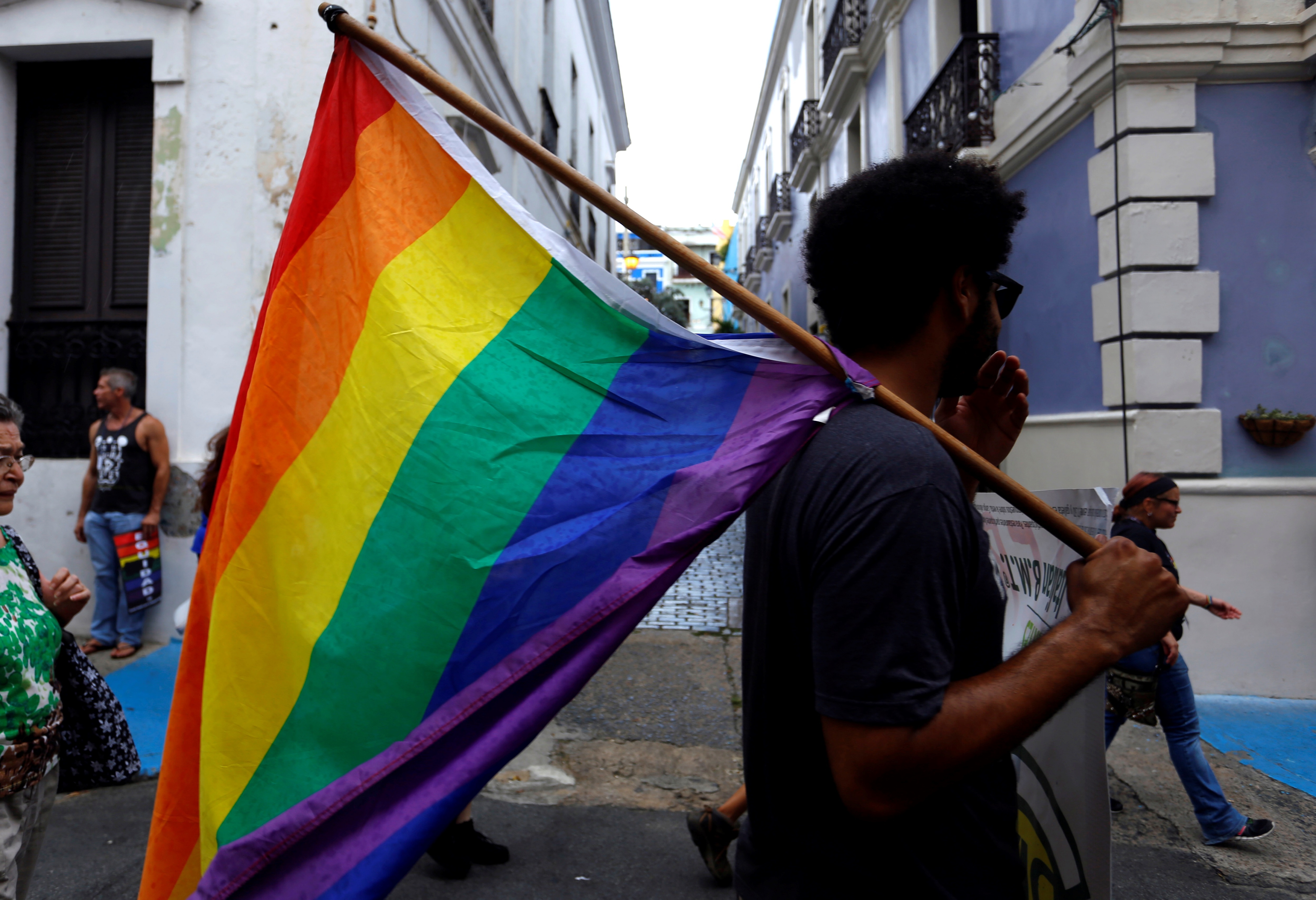 Palomarez Herrera argumentó que la comunidad LGBTQ+ no es ta chica como la quieren hacer parecer (Foto: EFE/Thais Llorca)