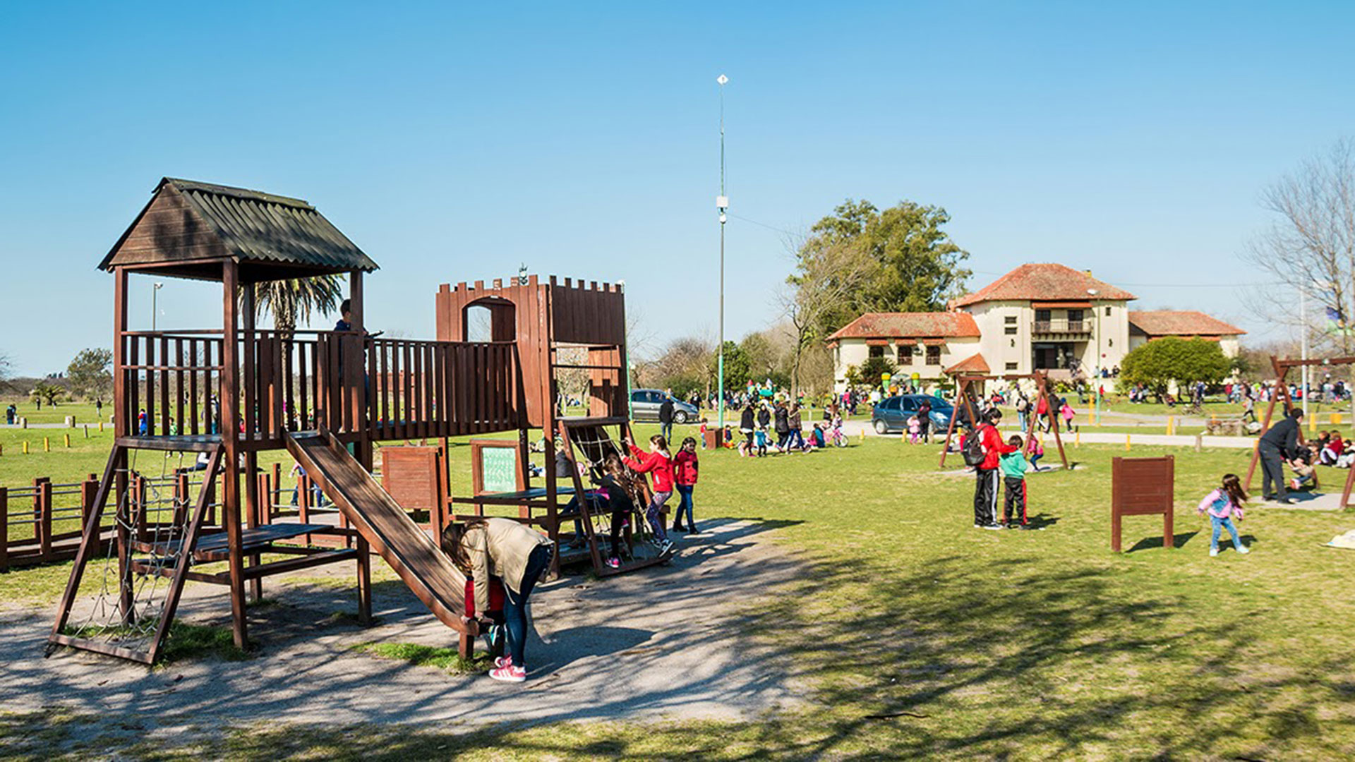 El parque está ubicado a 20 minutos de la ciudad de La Plata