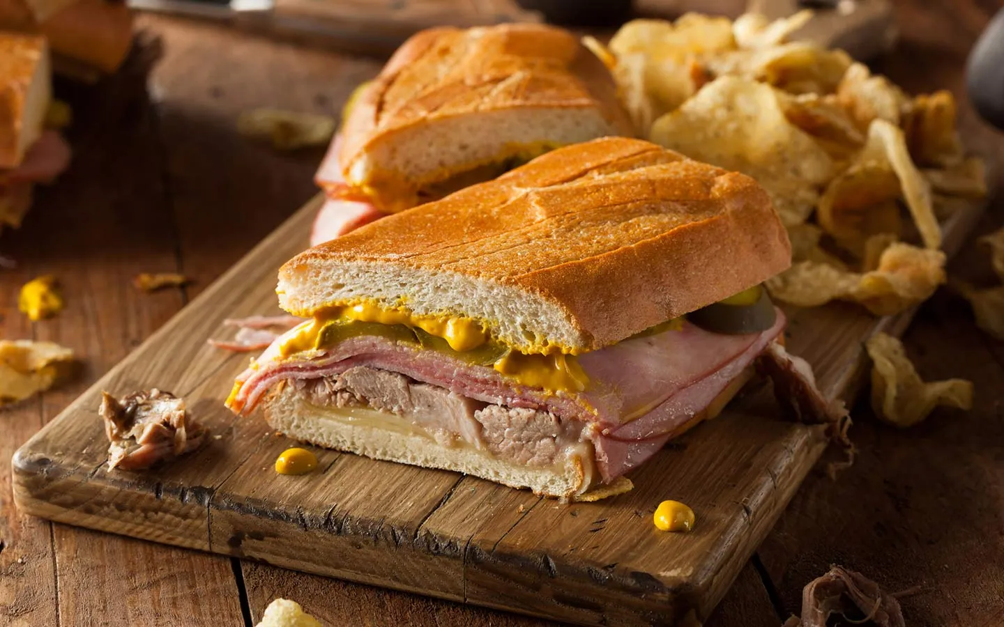 El sándwich cubano es el plato preferido por los habitantes de Miami. (Greater Miami Convention & Visitors Bureau)