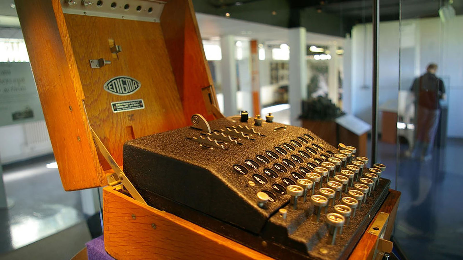 Enigma, la máquina que se utilizaba para codificar mensajes de los espías con Berlín
