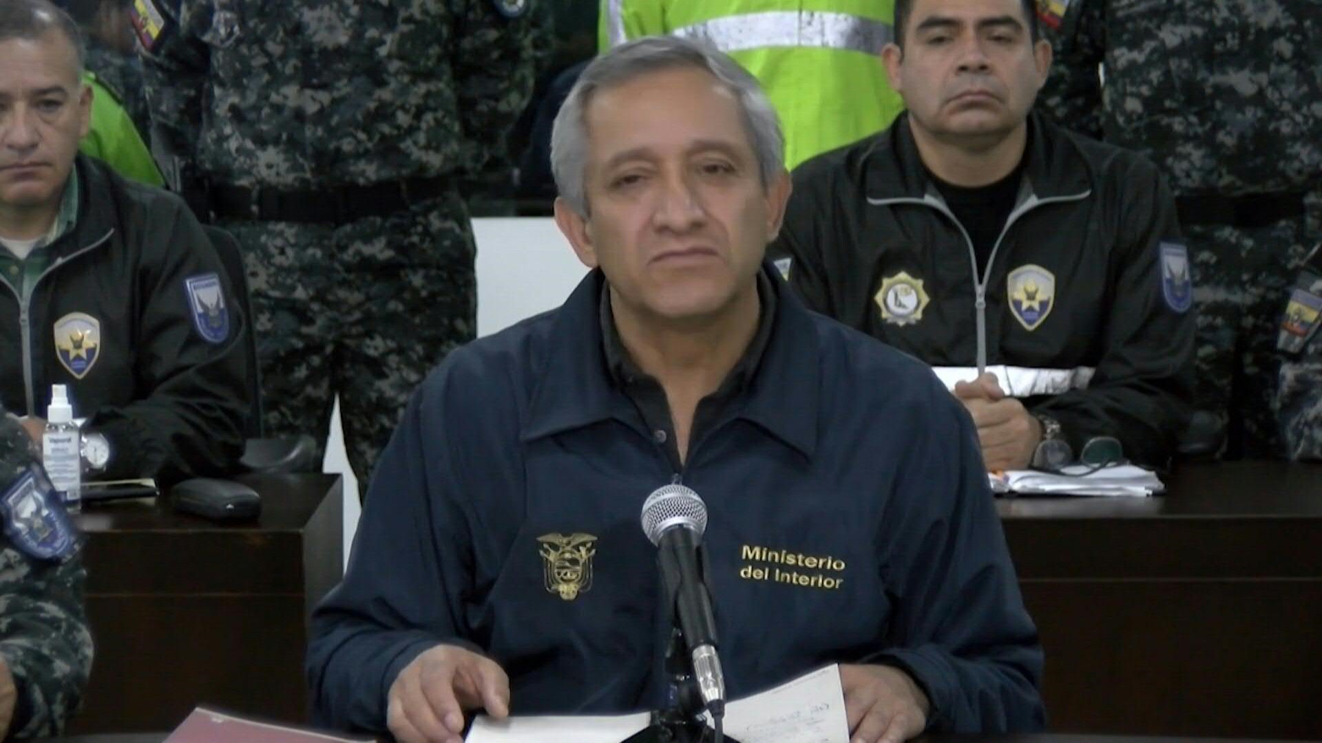 El ministro del Interior, Patricio Carrillo (AFP)