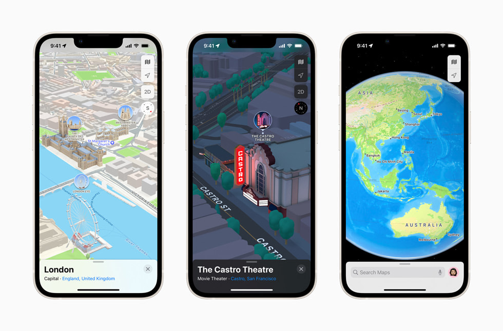 Actualización de mapas en 3D de Apple Maps. (foto: ComputerHoy)