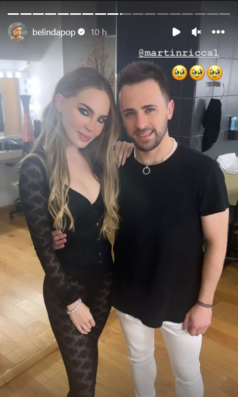 Belinda rompe en llanto al reencontrarse con elenco de 'Amigos por siempre'  en los 2000s Pop Tour | VIDEO - Infobae