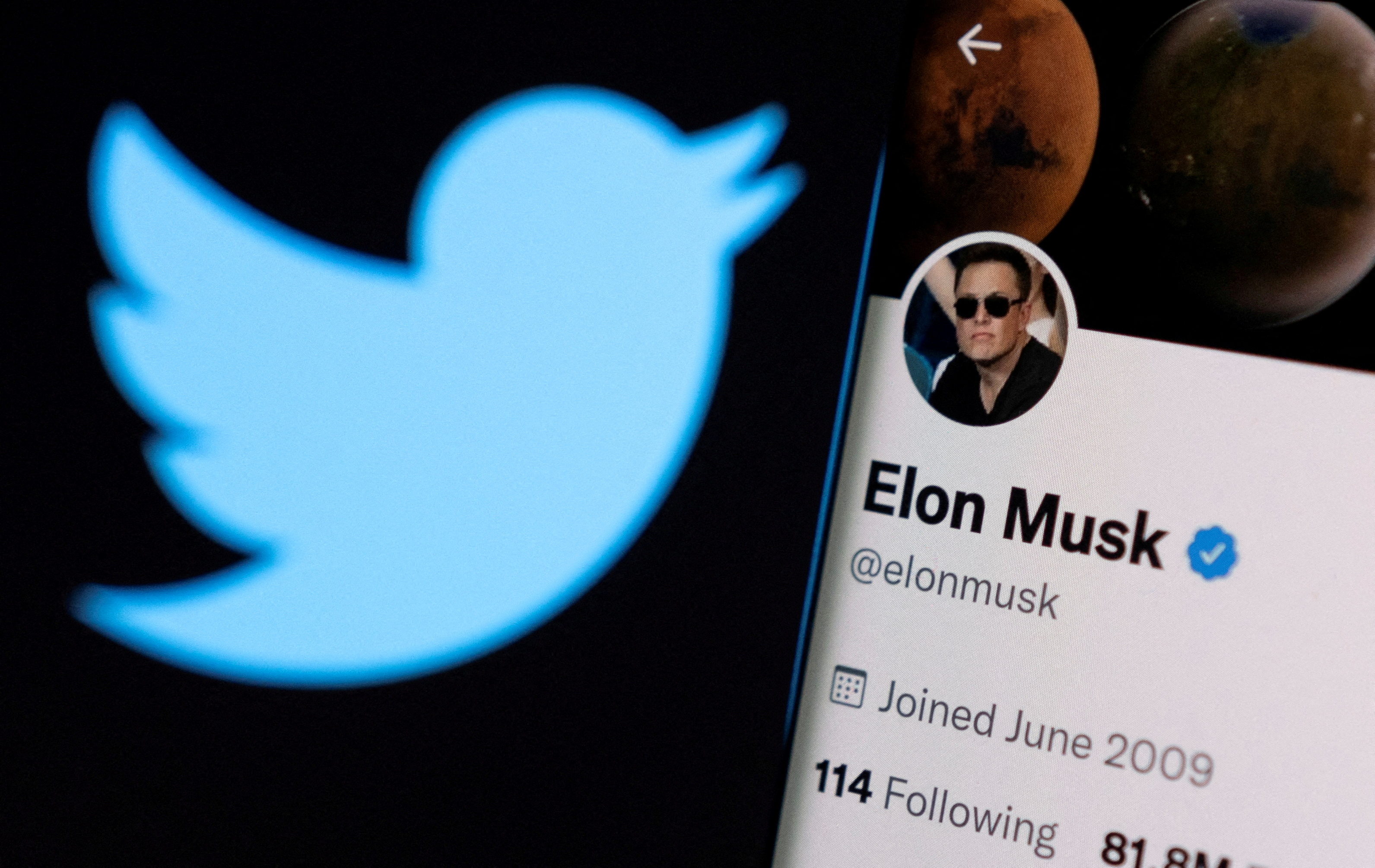 Elon Musk could acquire Twitter for 43 billion dollars (REUTERS/Dado Ruvic/Illustration/File Photo)